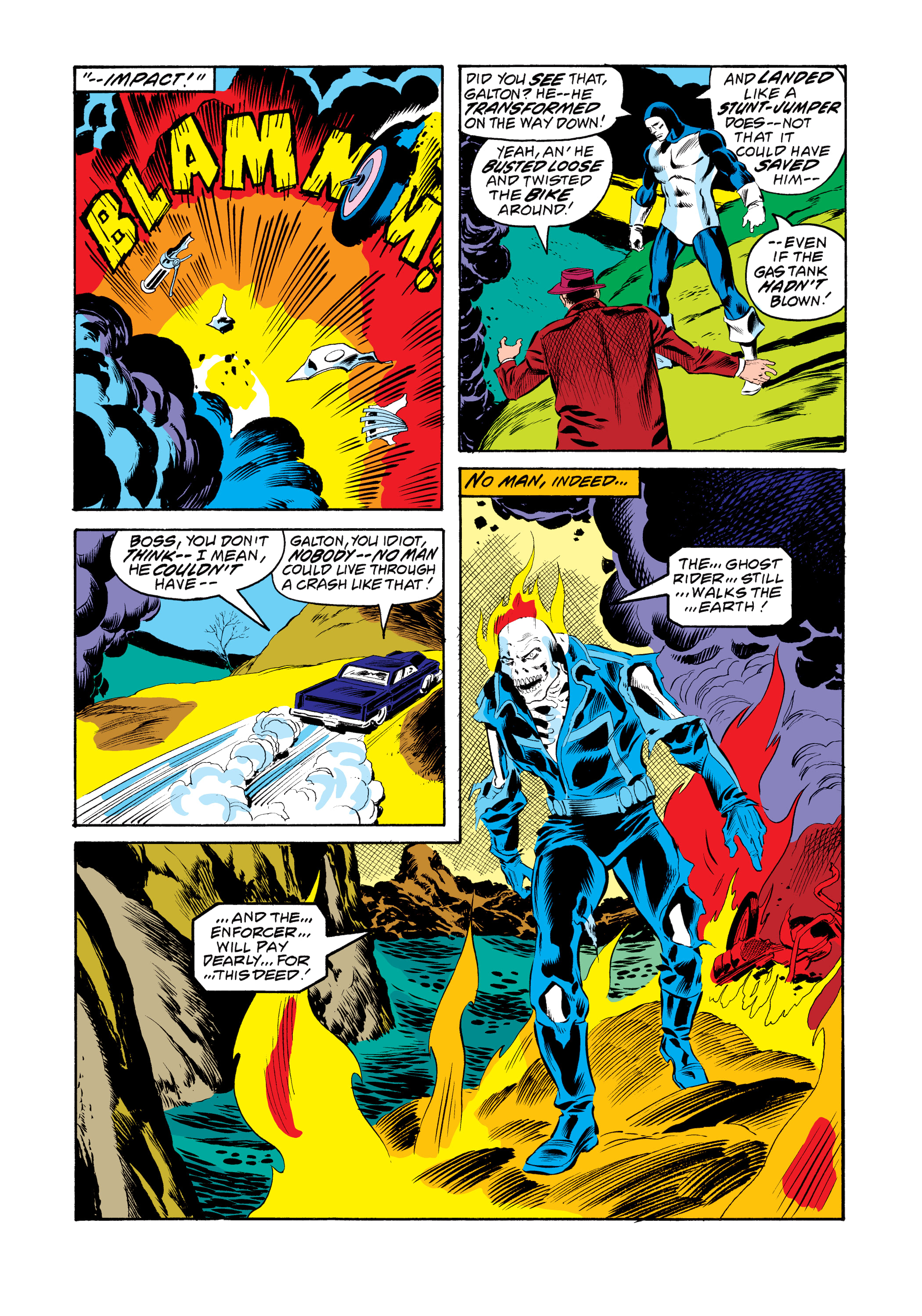 Read online Marvel Masterworks: Ghost Rider comic -  Issue # TPB 3 (Part 1) - 68