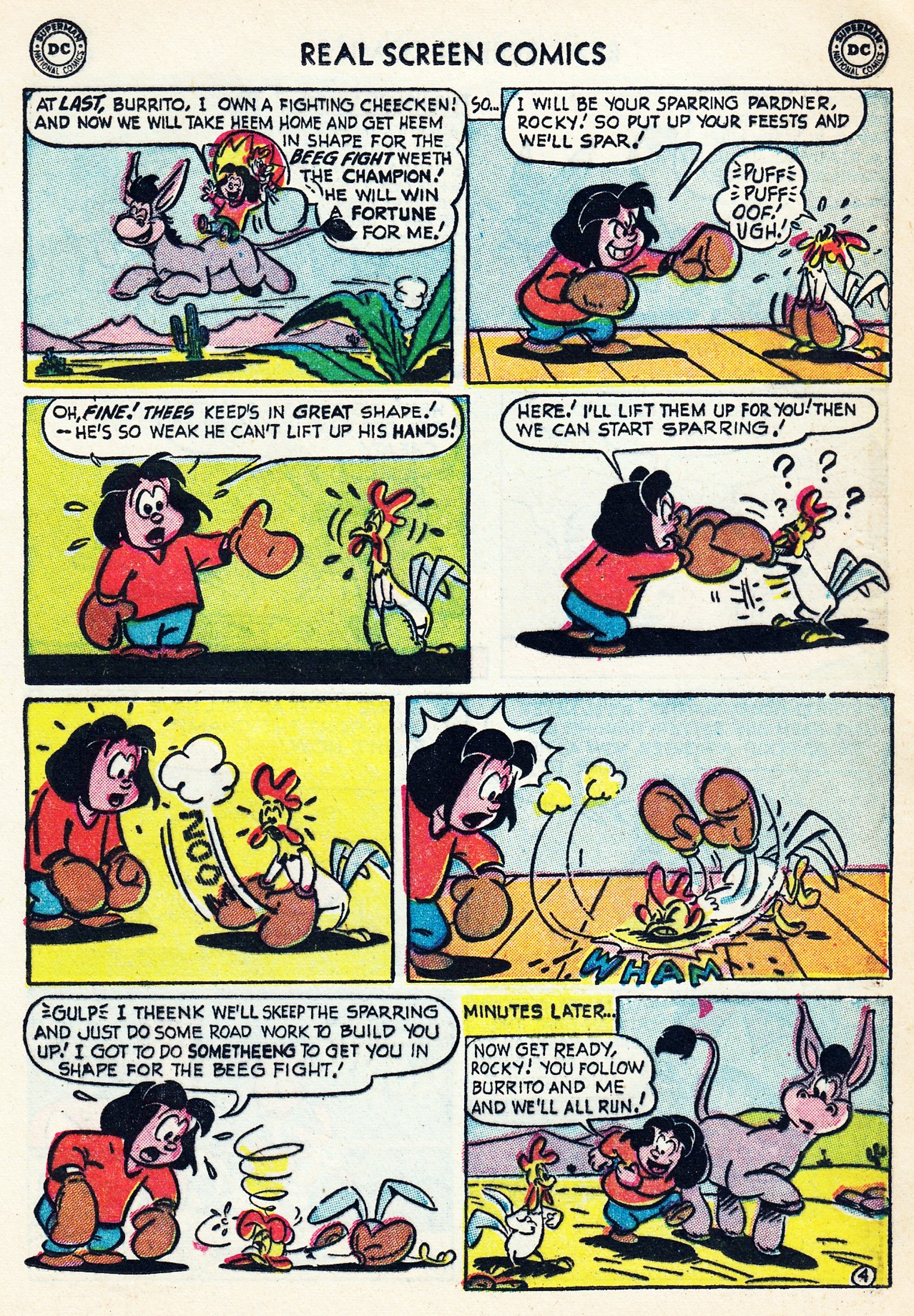 Read online Real Screen Comics comic -  Issue #73 - 13