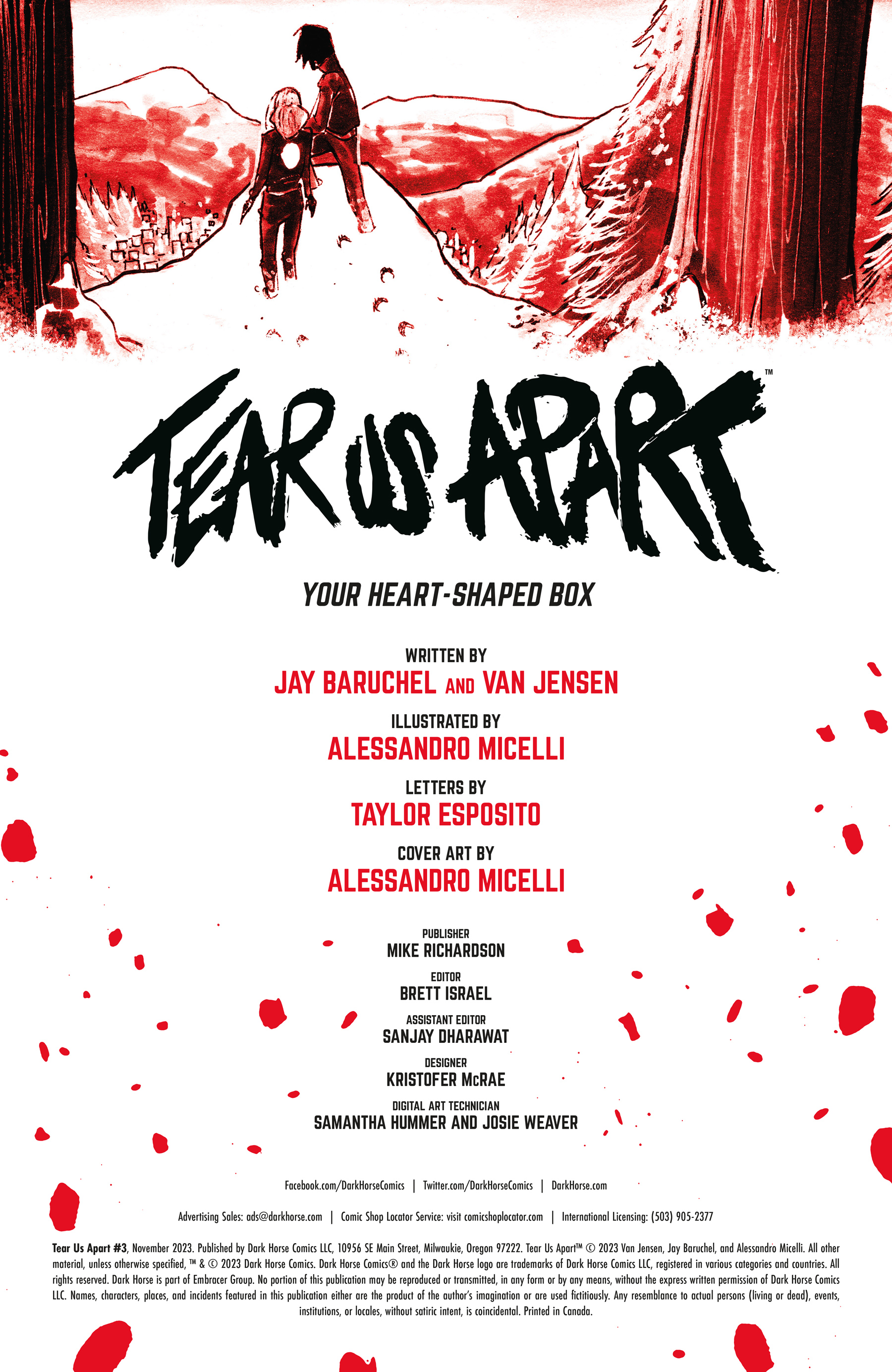 Read online Tear Us Apart comic -  Issue #3 - 2