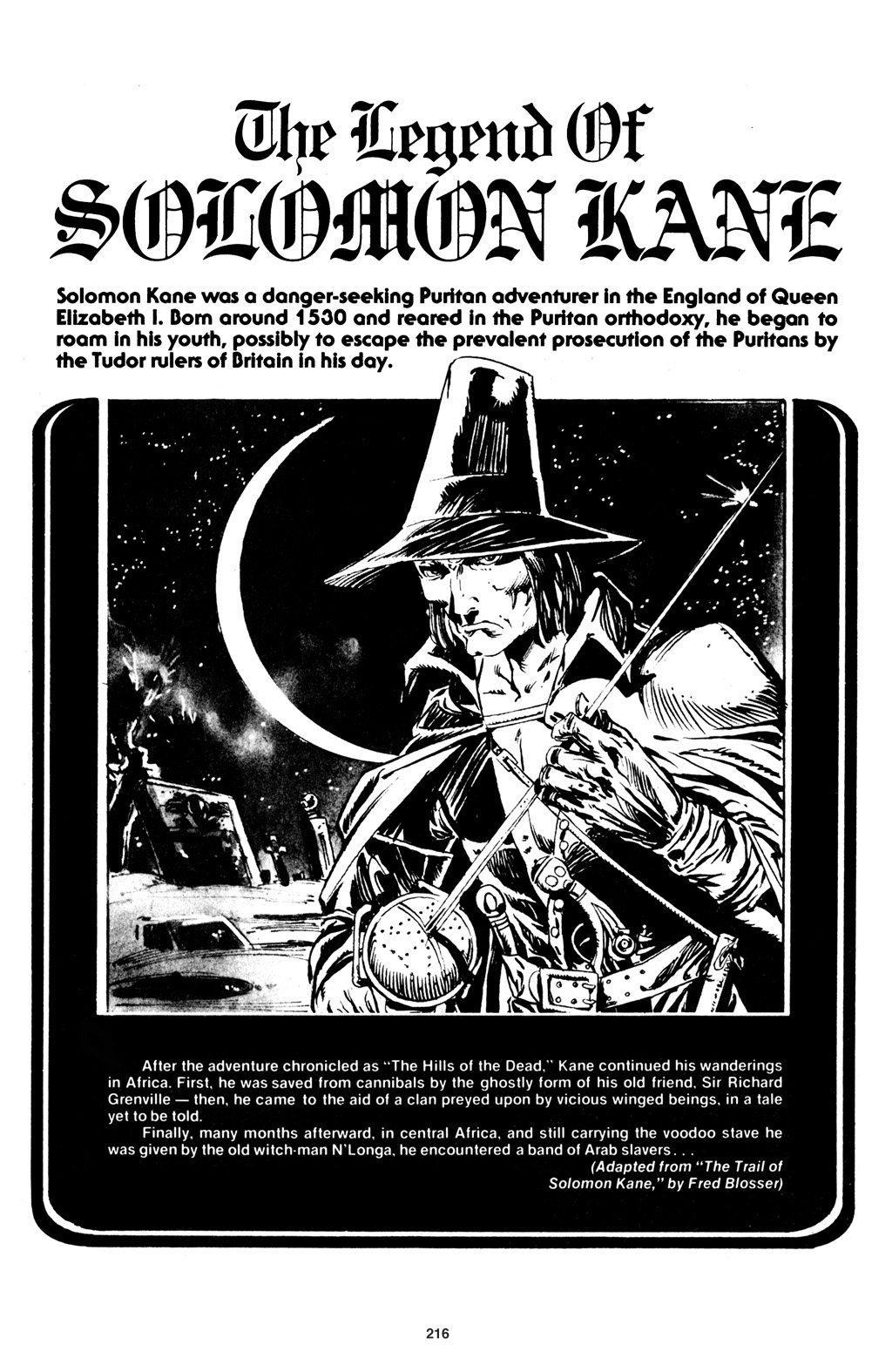 Read online The Saga of Solomon Kane comic -  Issue # TPB - 216