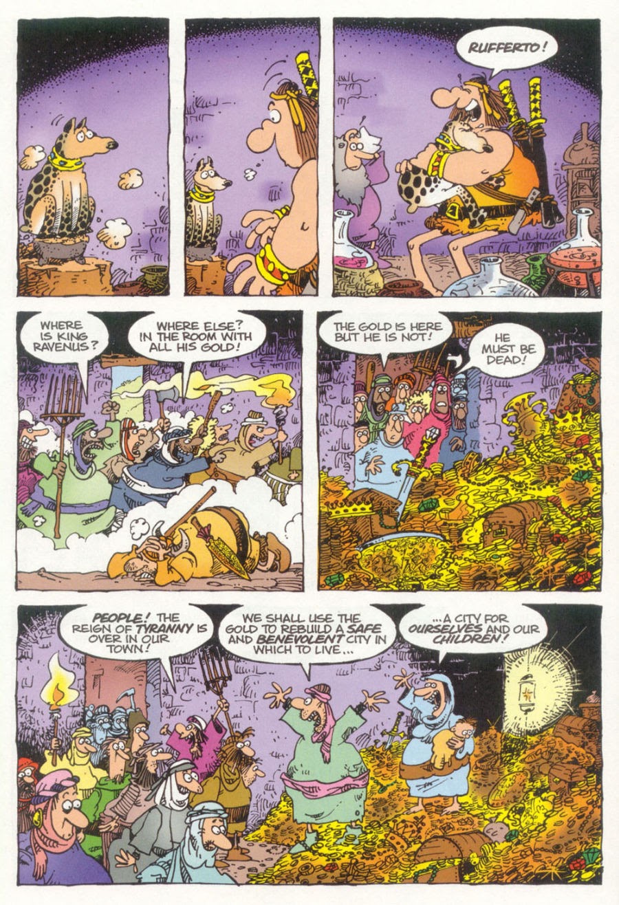 Read online Sergio Aragonés' Groo And Rufferto comic -  Issue #4 - 23