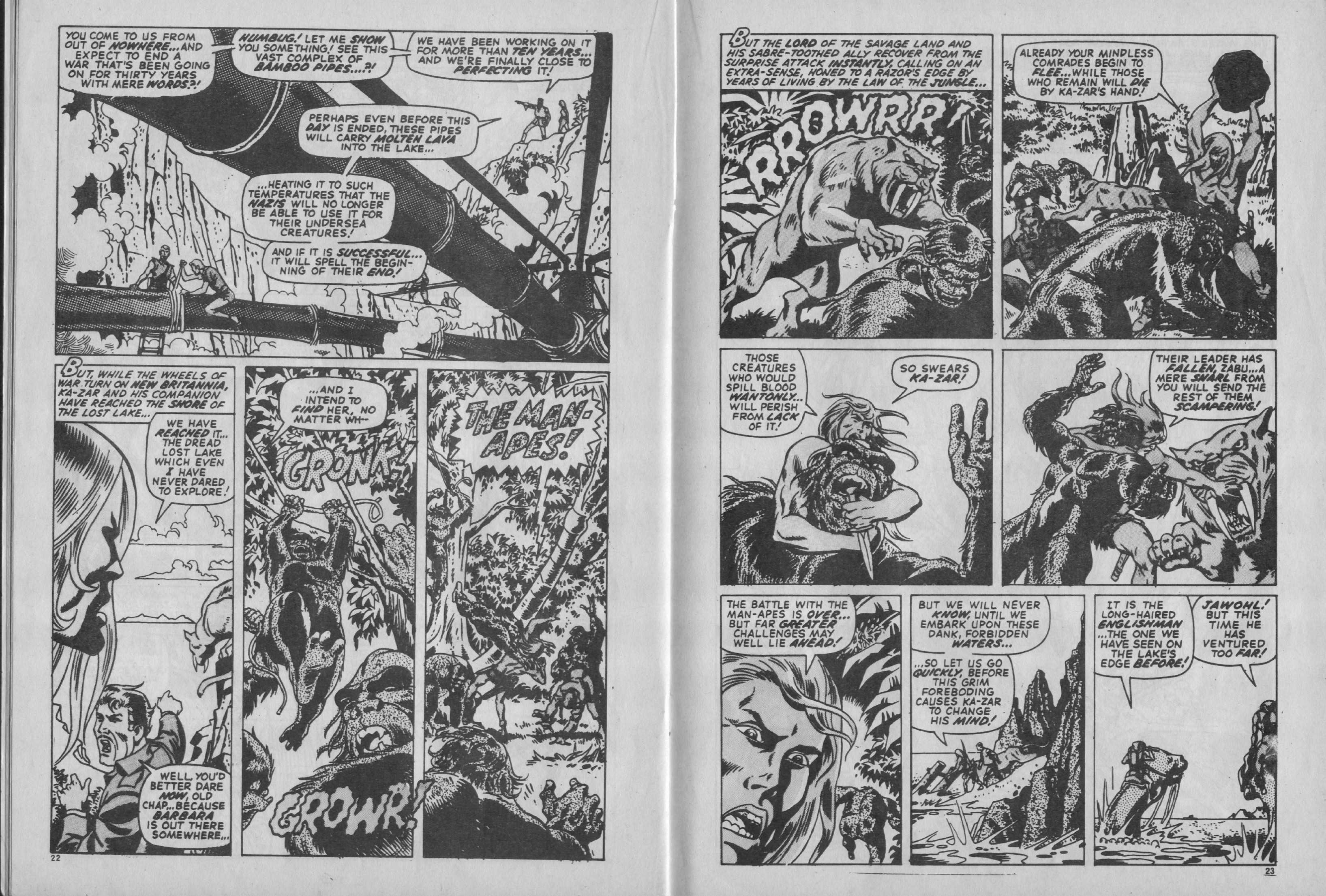 Read online Planet of the Apes (1974) comic -  Issue #9 - 12
