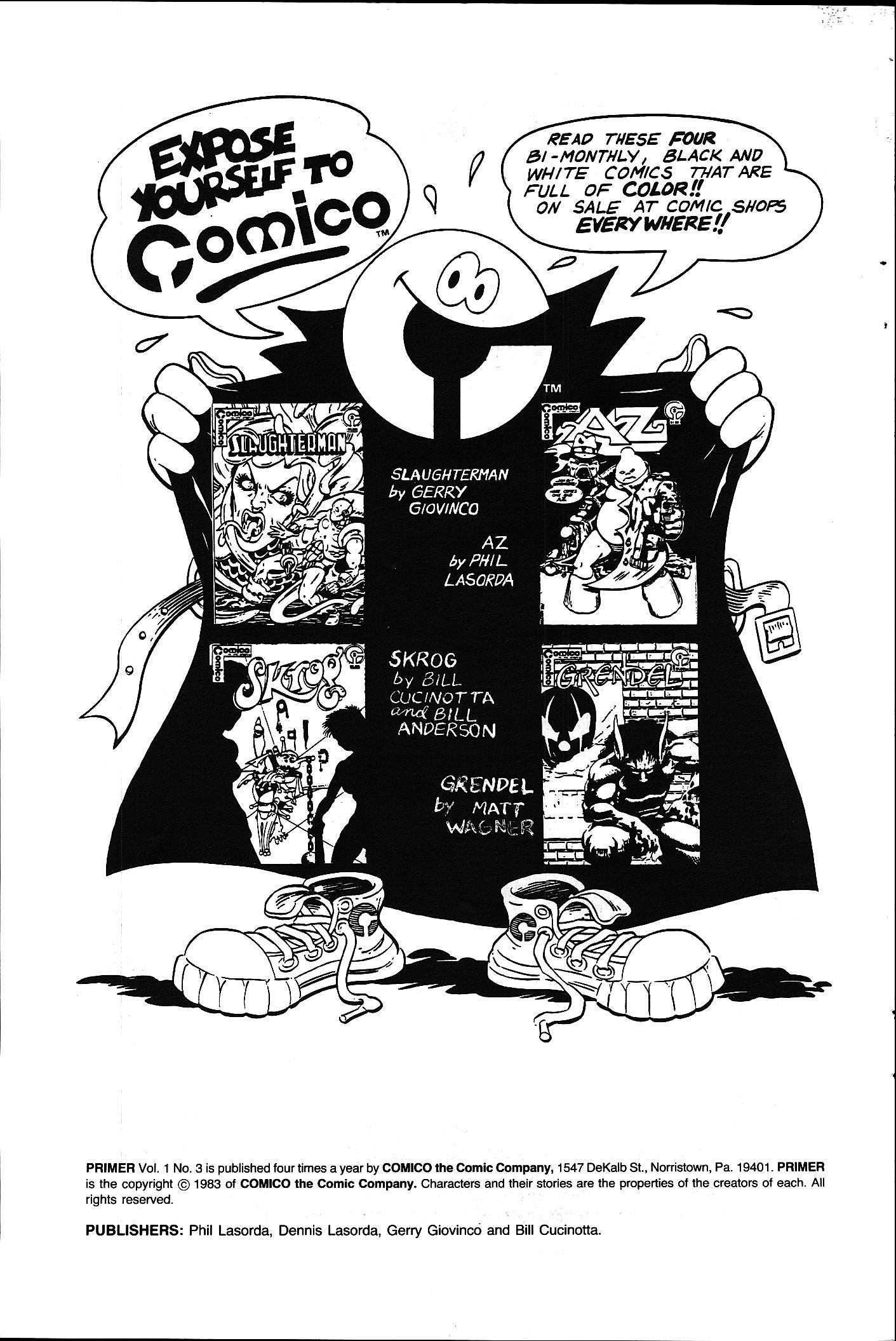 Read online Comico Primer comic -  Issue #3 - 2