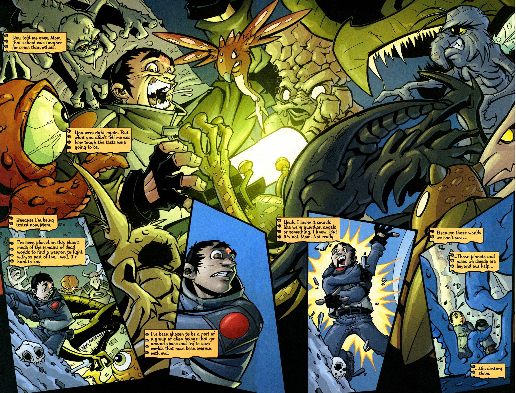 Read online Galactic comic -  Issue #2 - 4