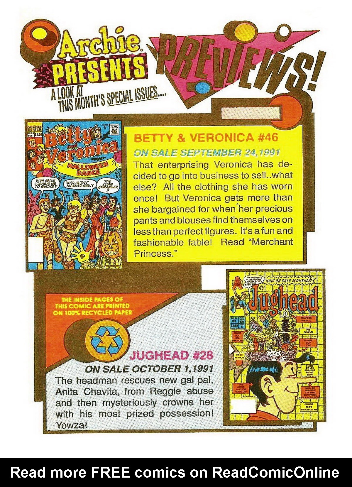 Read online Archie's Double Digest Magazine comic -  Issue #56 - 242