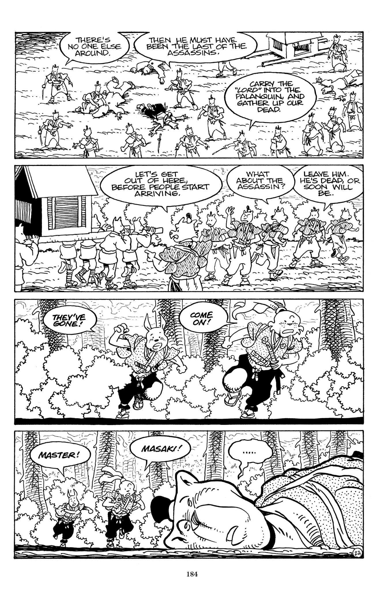 Read online The Usagi Yojimbo Saga comic -  Issue # TPB 7 - 180