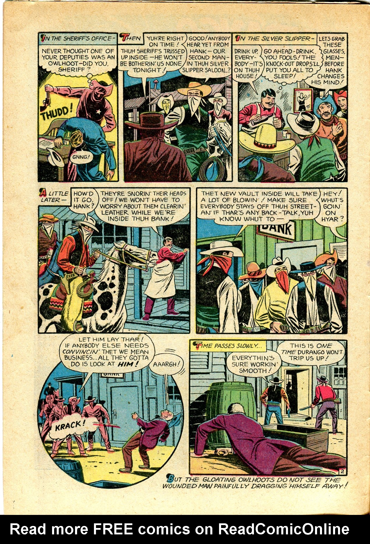 Read online Charles Starrett as The Durango Kid comic -  Issue #34 - 4