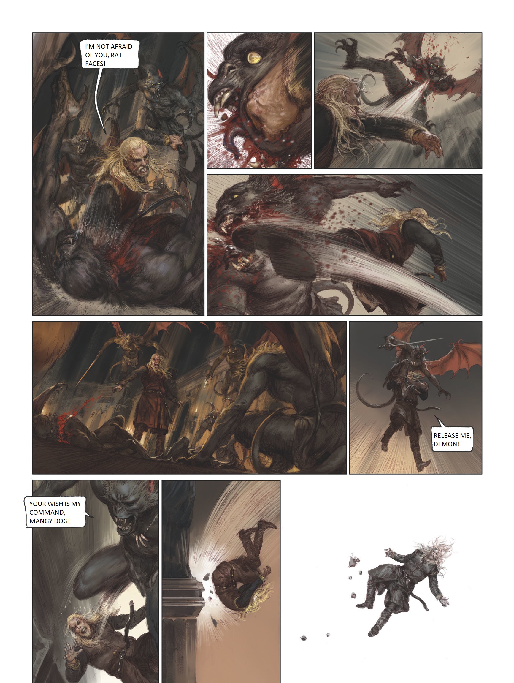 Read online Royal Blood comic -  Issue #4 - 35