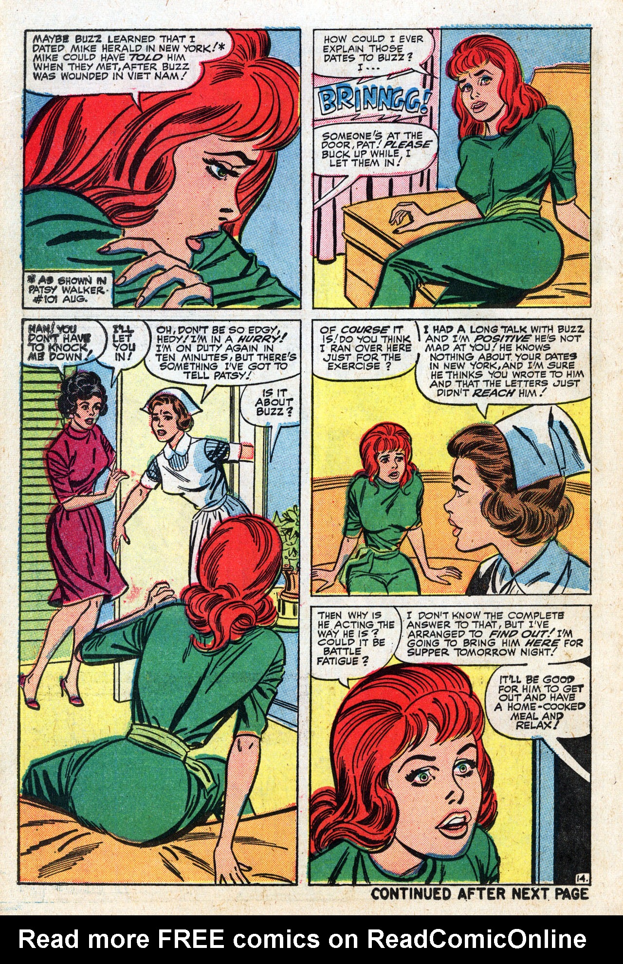 Read online Patsy Walker comic -  Issue #122 - 22