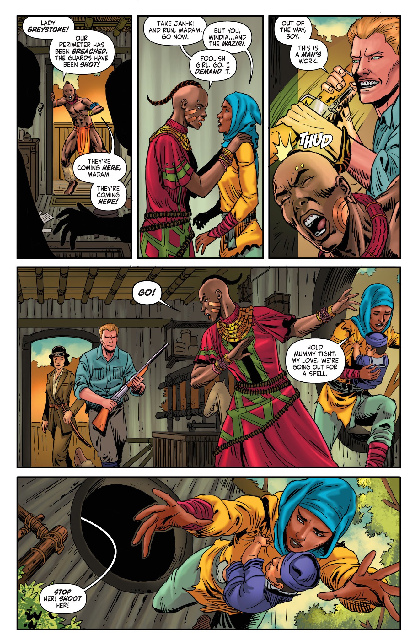 Read online Red Sonja/Tarzan comic -  Issue #3 - 15