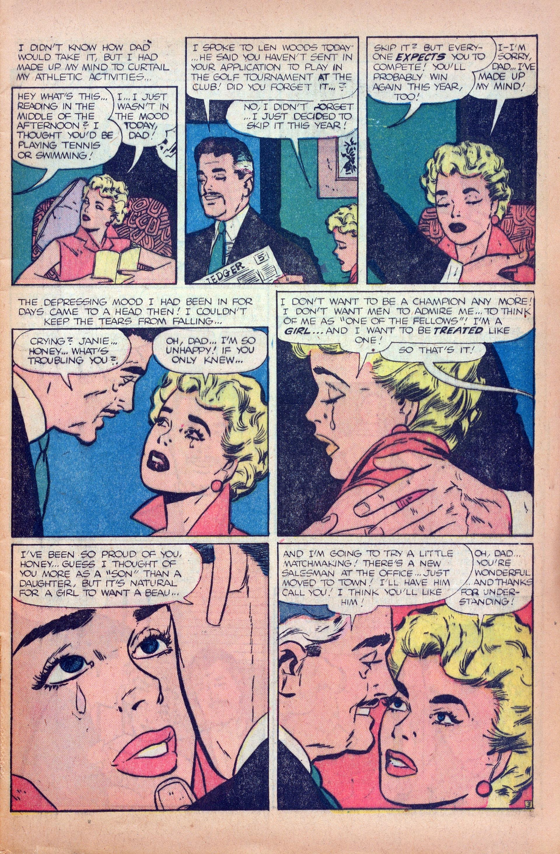 Read online Love Romances comic -  Issue #68 - 5