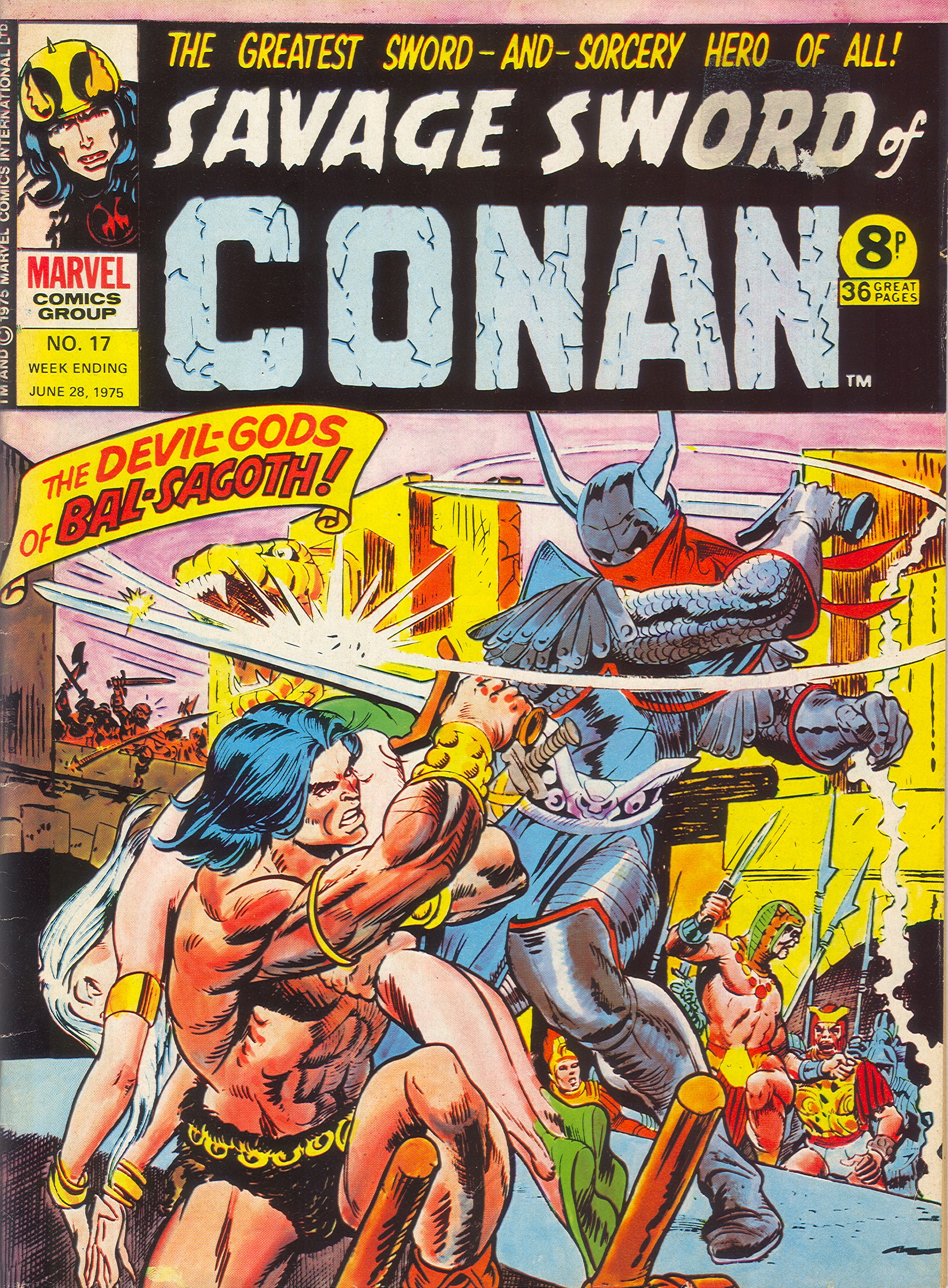 Read online The Savage Sword of Conan (1975) comic -  Issue #17 - 1
