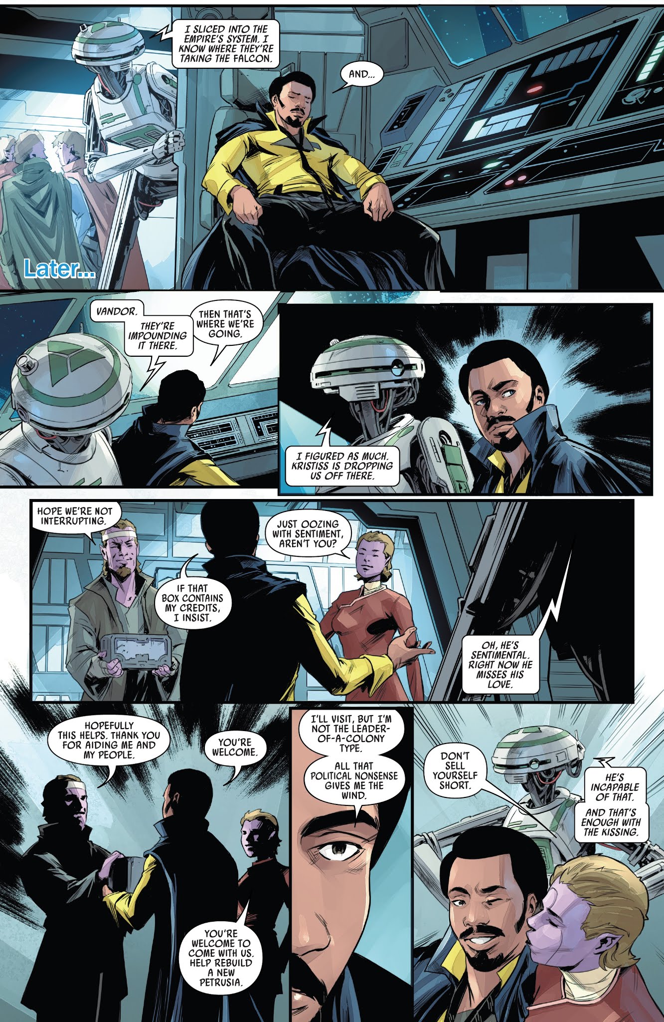 Read online Star Wars: Lando: Double Or Nothing comic -  Issue #5 - 21