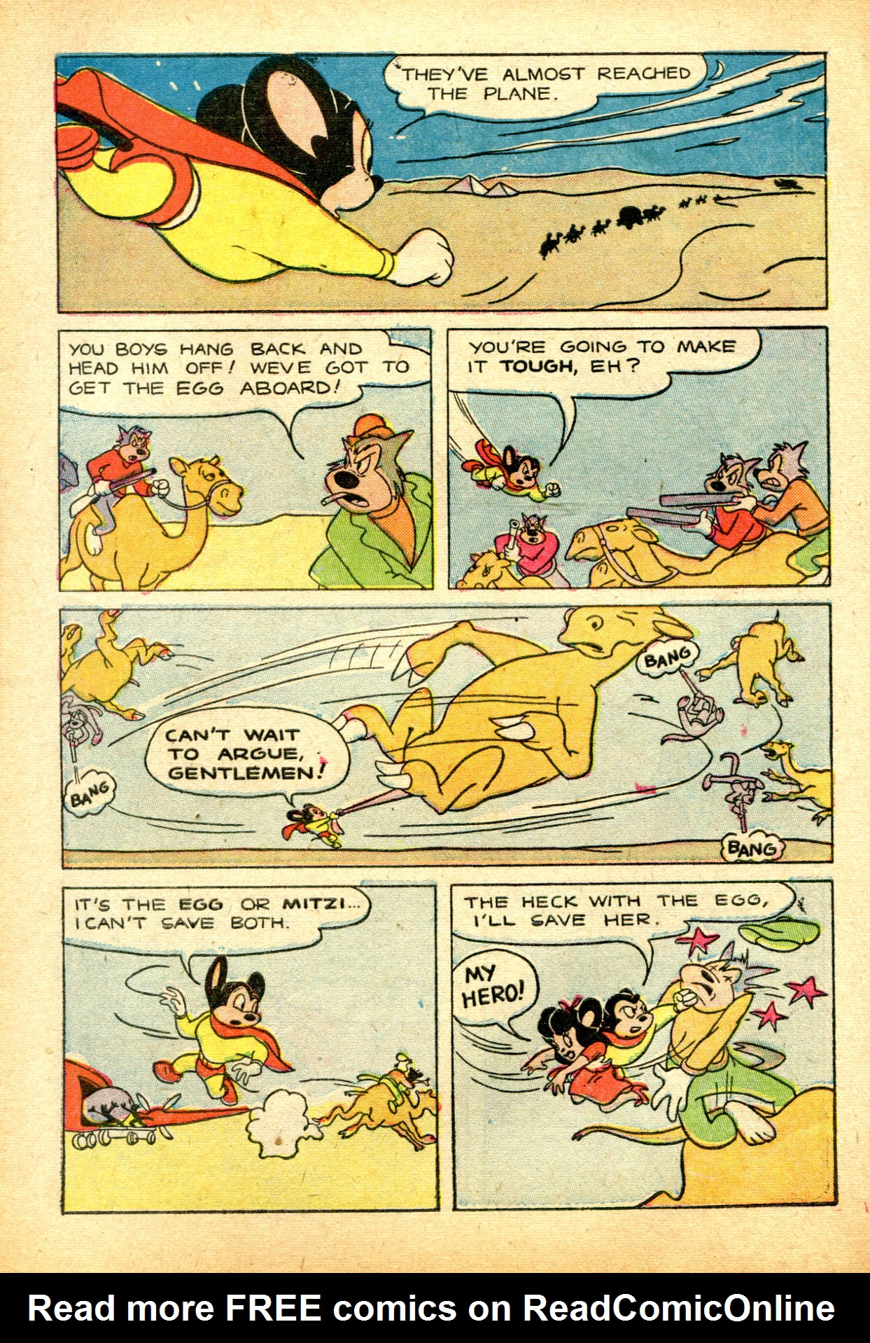 Read online Paul Terry's Mighty Mouse Comics comic -  Issue #39 - 7