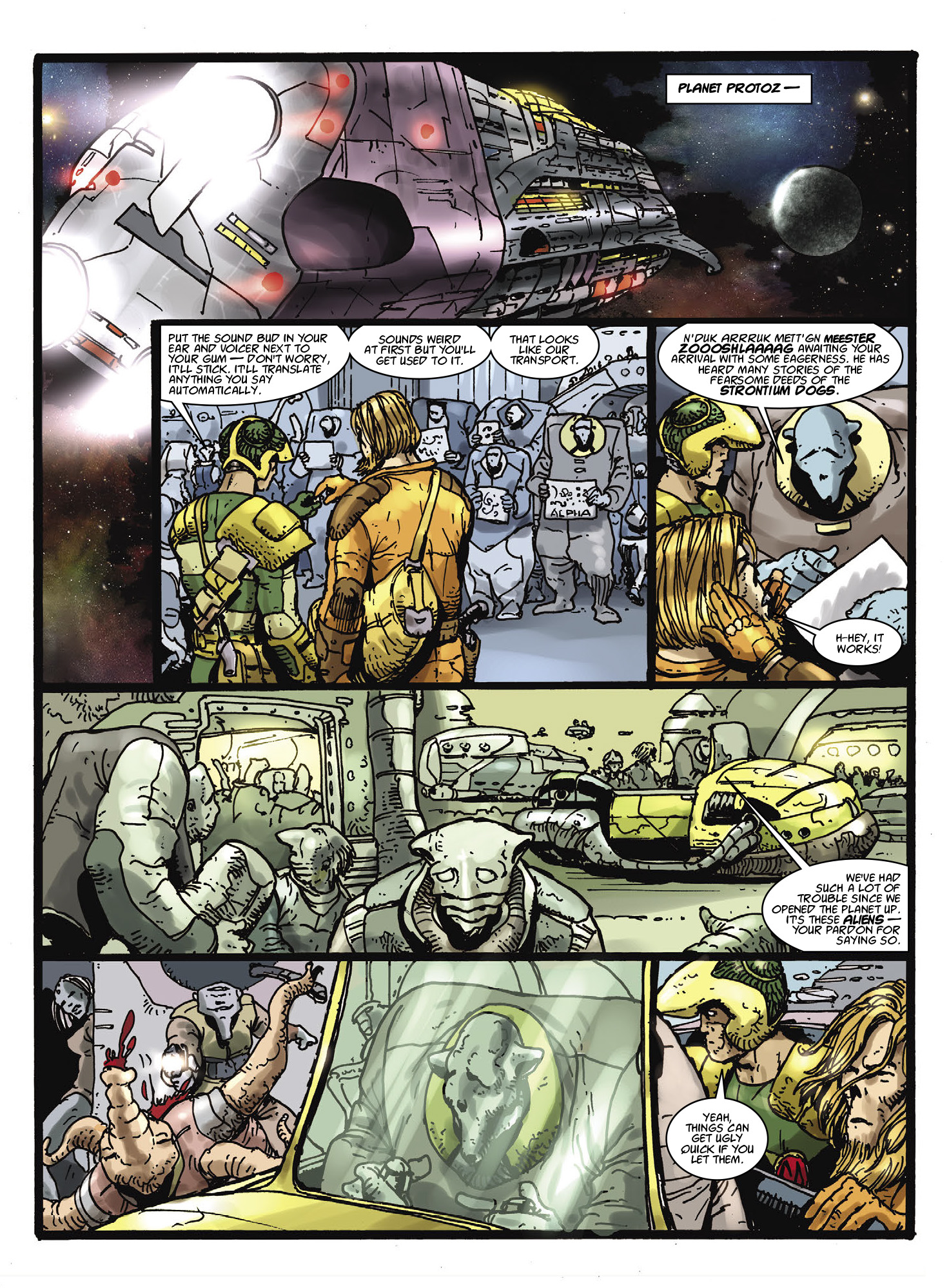 Read online Strontium Dog: The Son comic -  Issue # TPB - 14