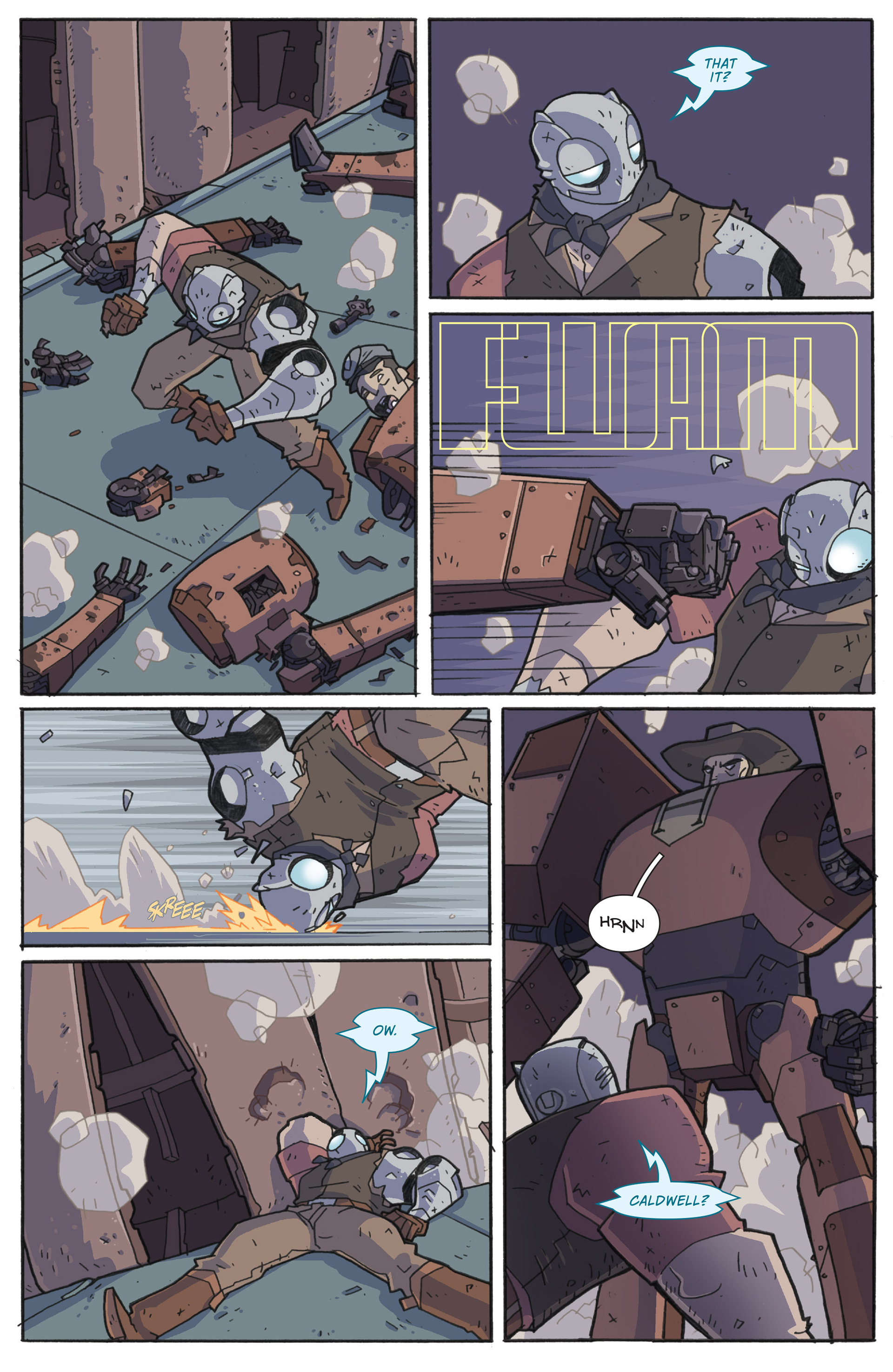 Read online Atomic Robo and the Knights of the Golden Circle comic -  Issue #5 - 6
