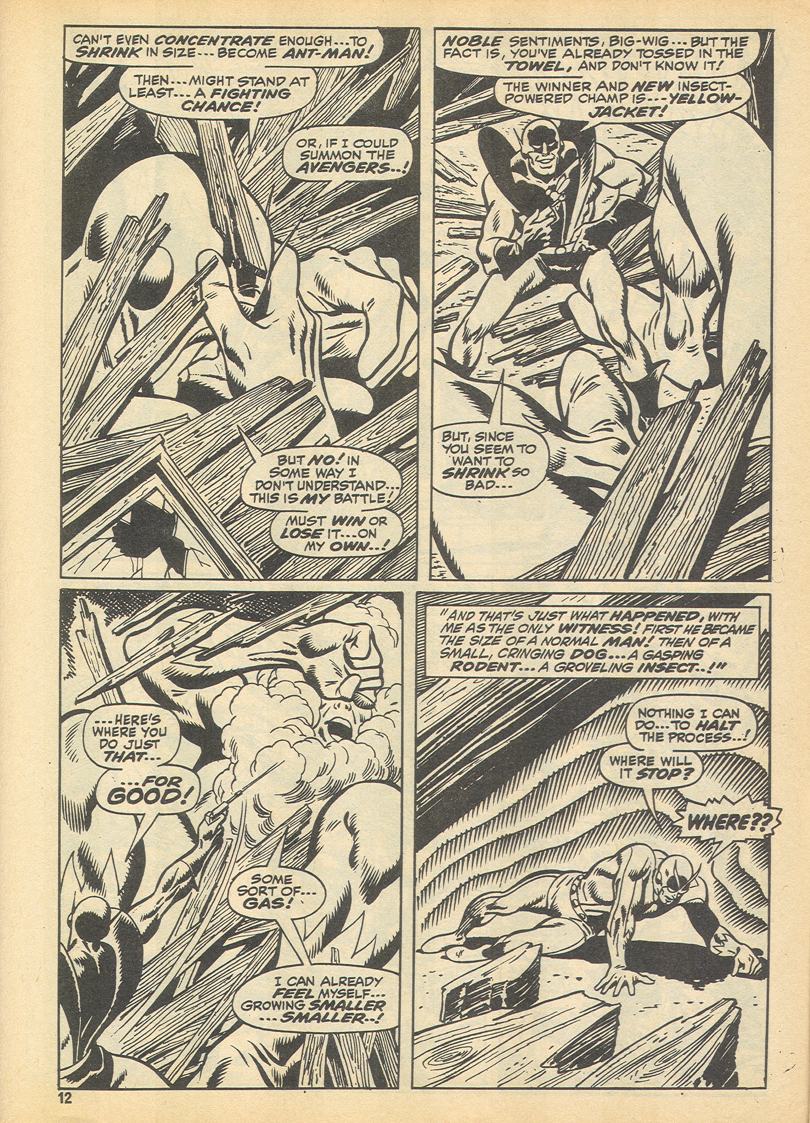 Read online The Avengers (1973) comic -  Issue #87 - 12