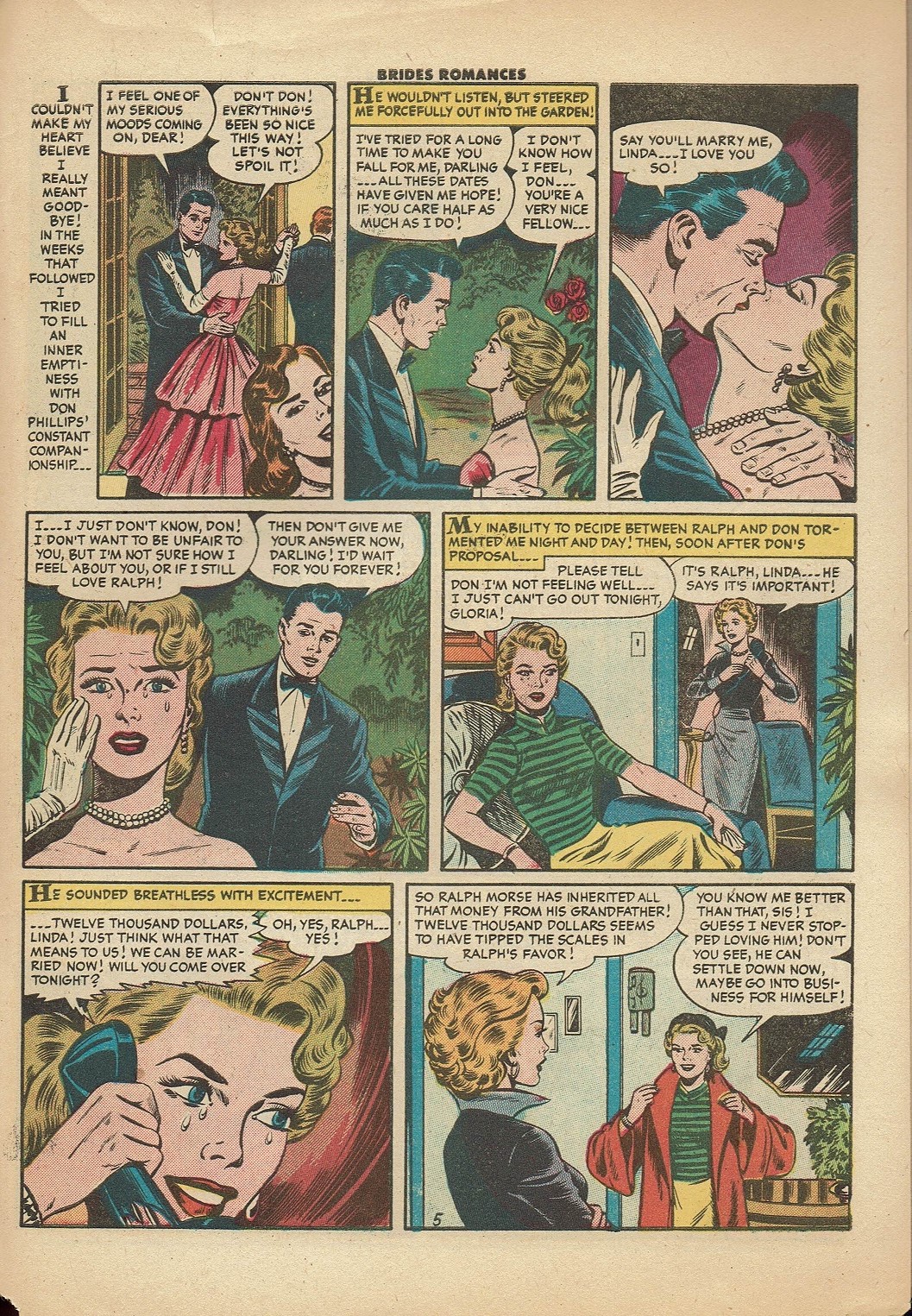 Read online Brides Romances comic -  Issue #17 - 31