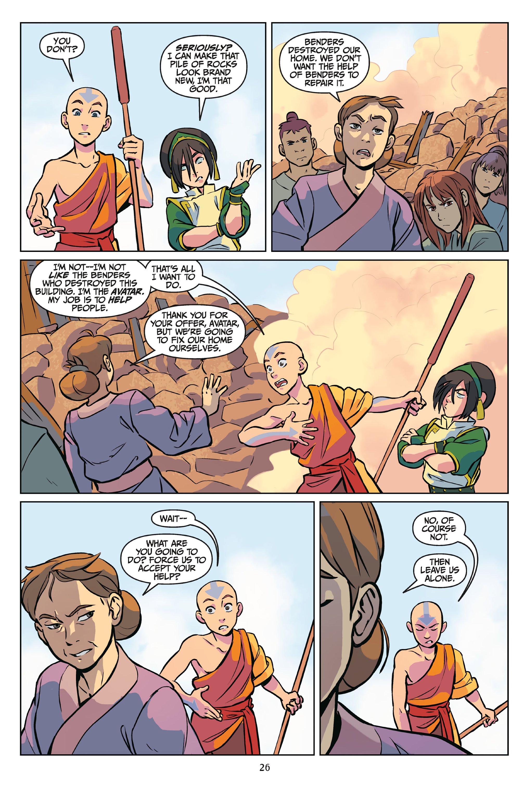 Read online Nickelodeon Avatar: The Last Airbender - Imbalance comic -  Issue # _Omnibus (Part 1) - 27