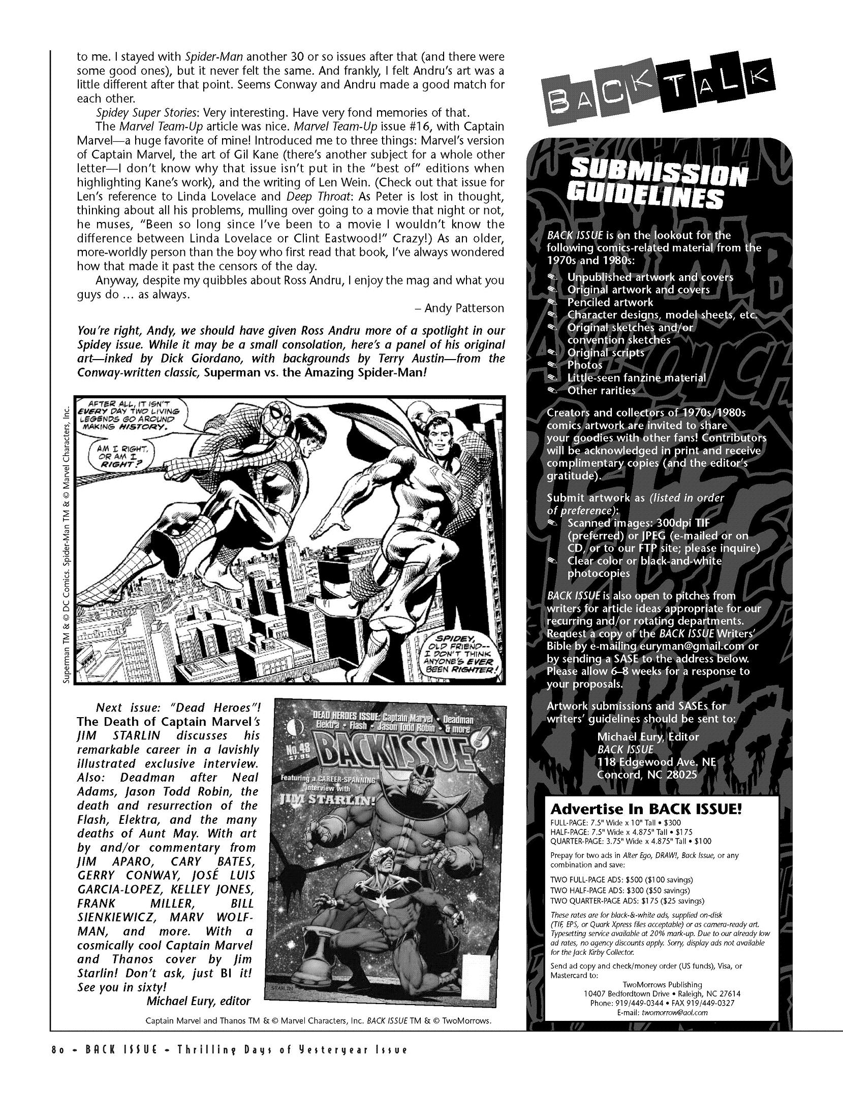 Read online Back Issue comic -  Issue #47 - 82