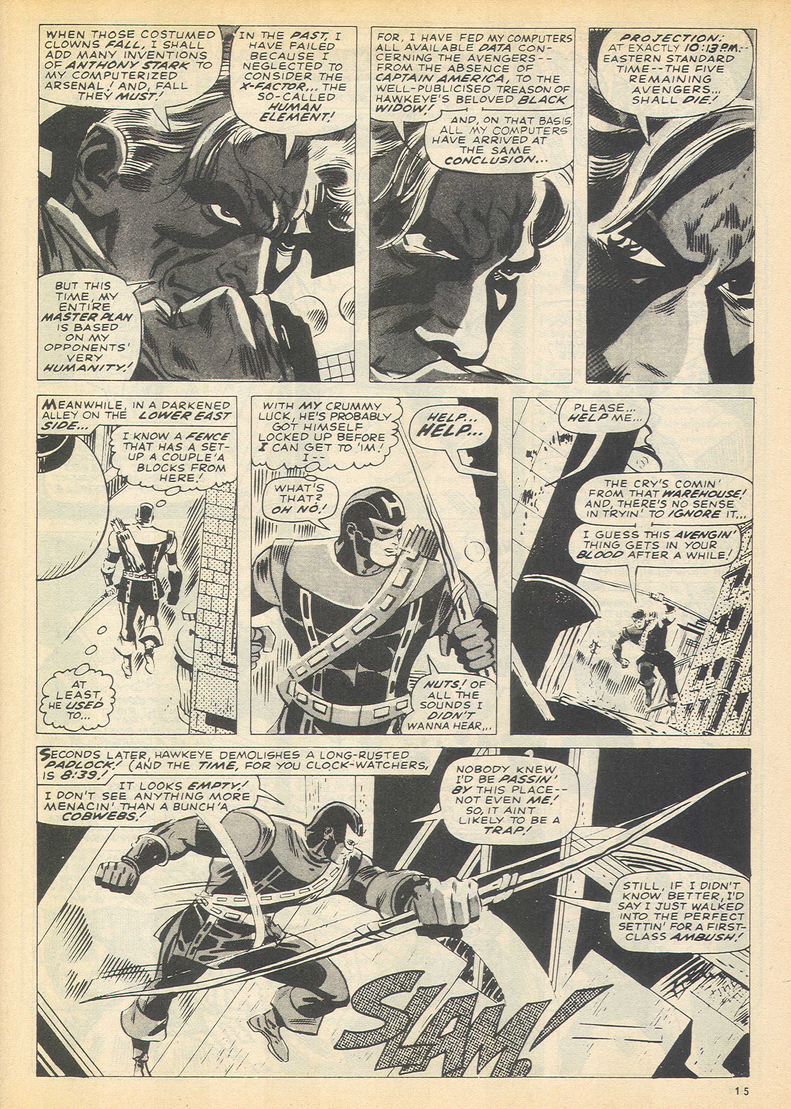 Read online The Avengers (1973) comic -  Issue #44 - 15