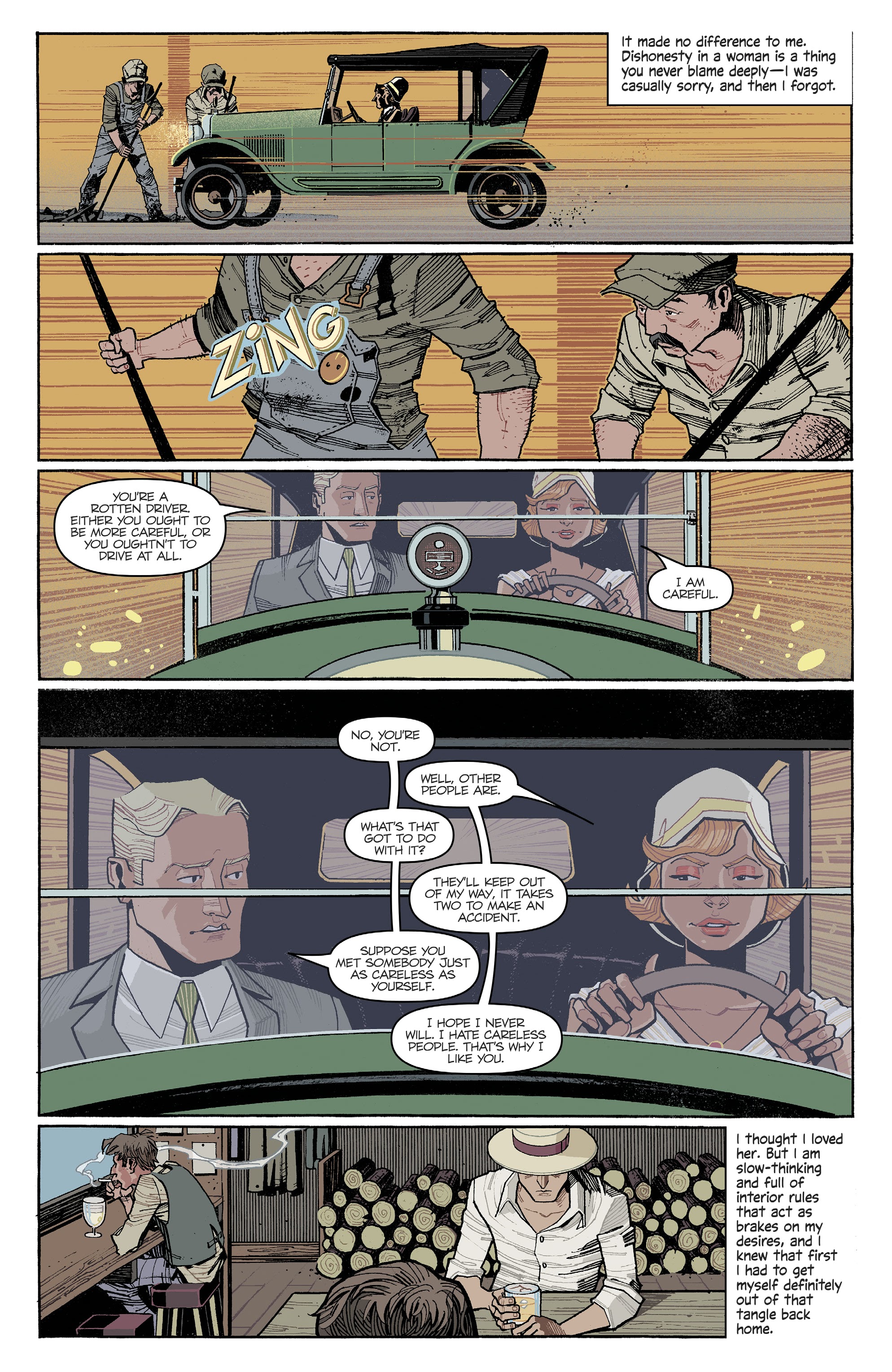 Read online The Great Gatsby comic -  Issue #3 - 6