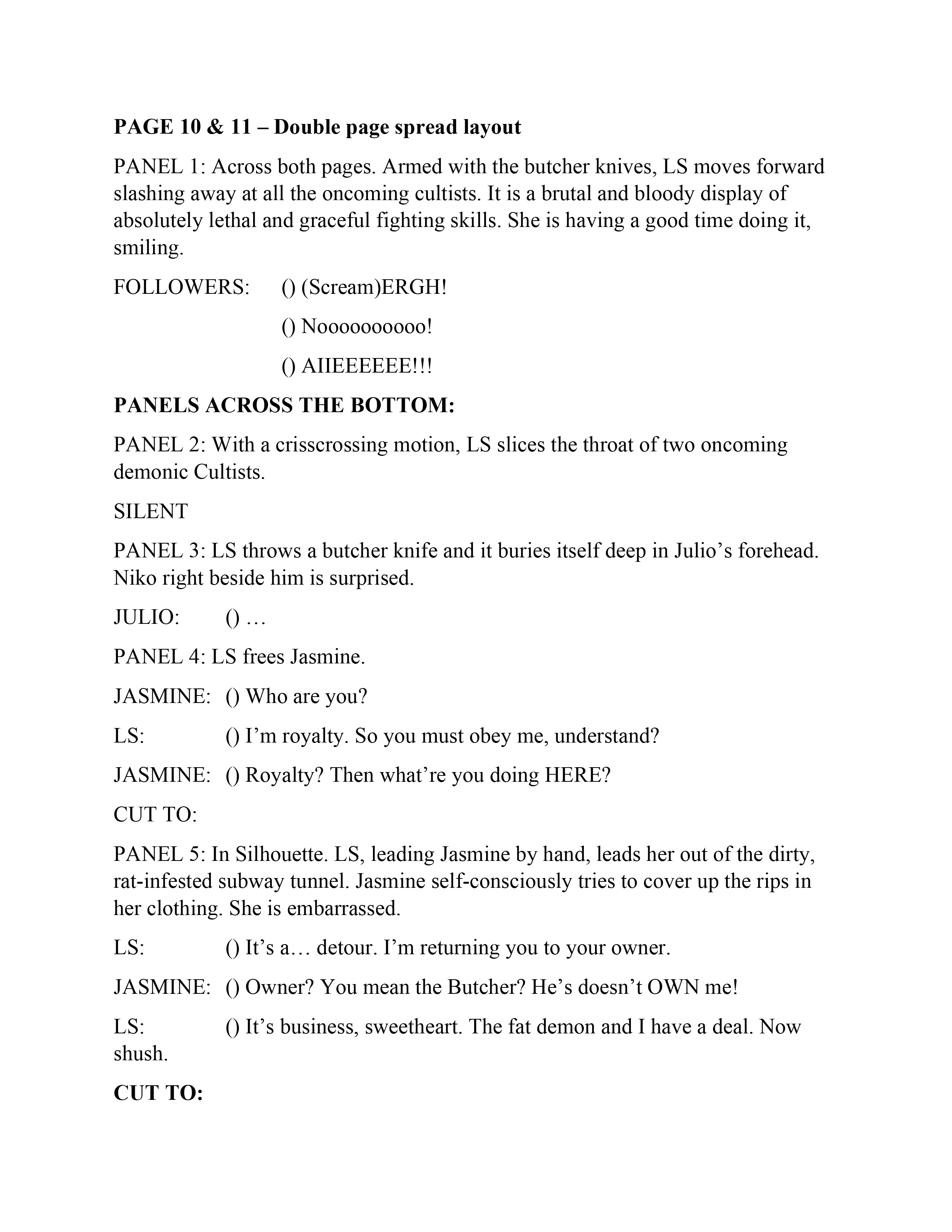 Read online Lady Satanus: Sinister Urge comic -  Issue # TPB - 65