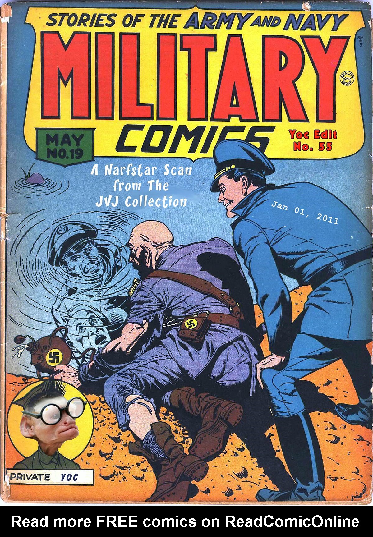 Read online Military Comics comic -  Issue #19 - 2
