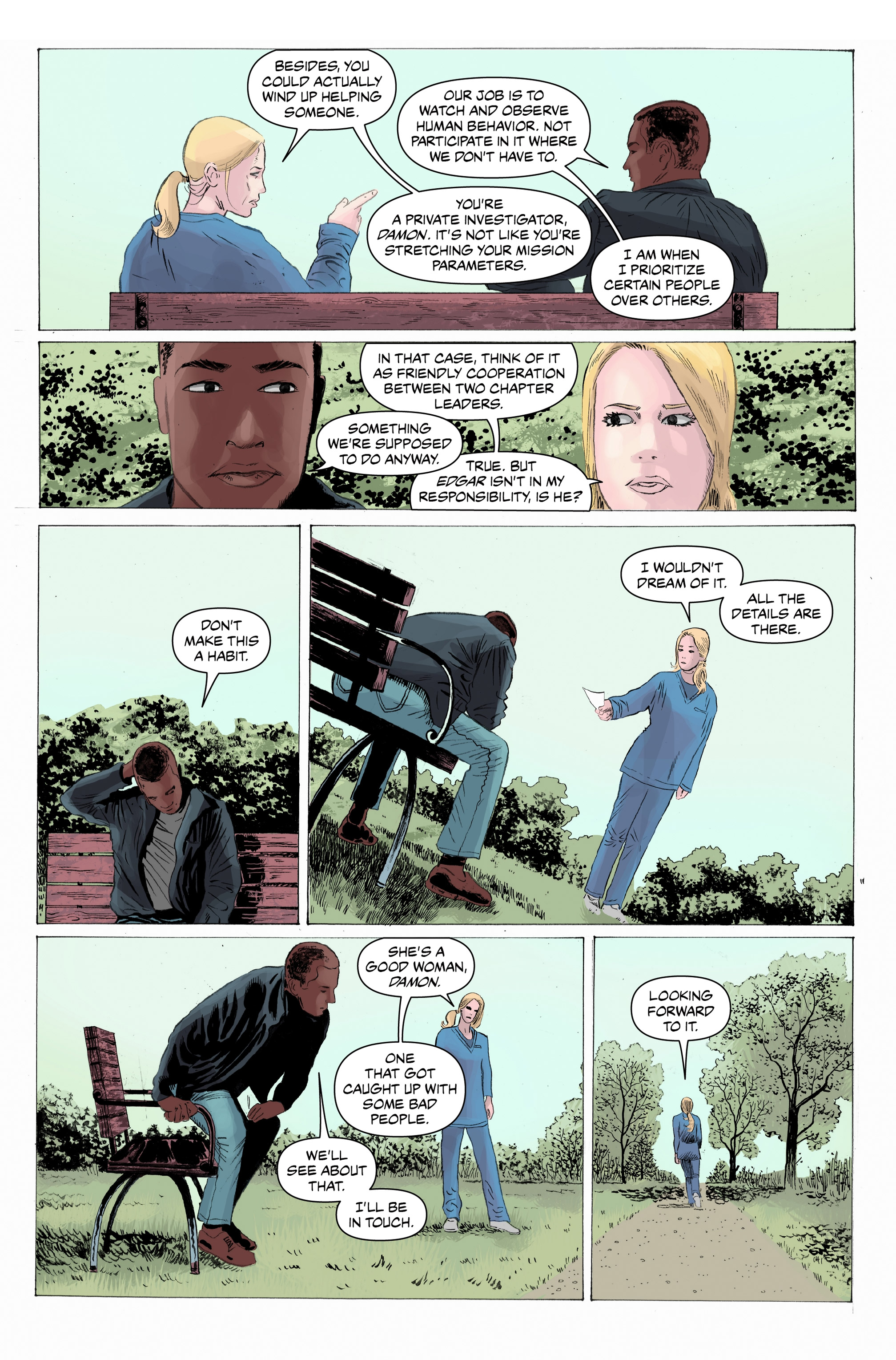 Read online The Cold Wave: The Handler comic -  Issue # Full - 10
