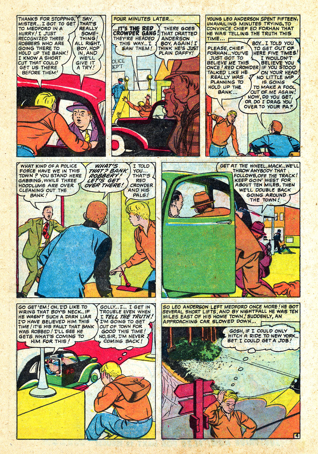 Read online Crime Cases Comics (1951) comic -  Issue #7 - 23