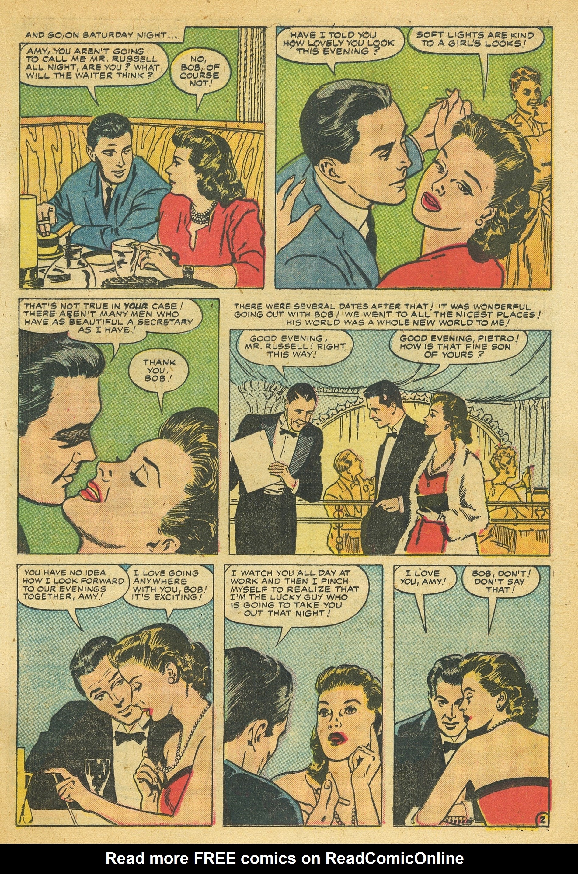 Read online Love Romances comic -  Issue #58 - 17