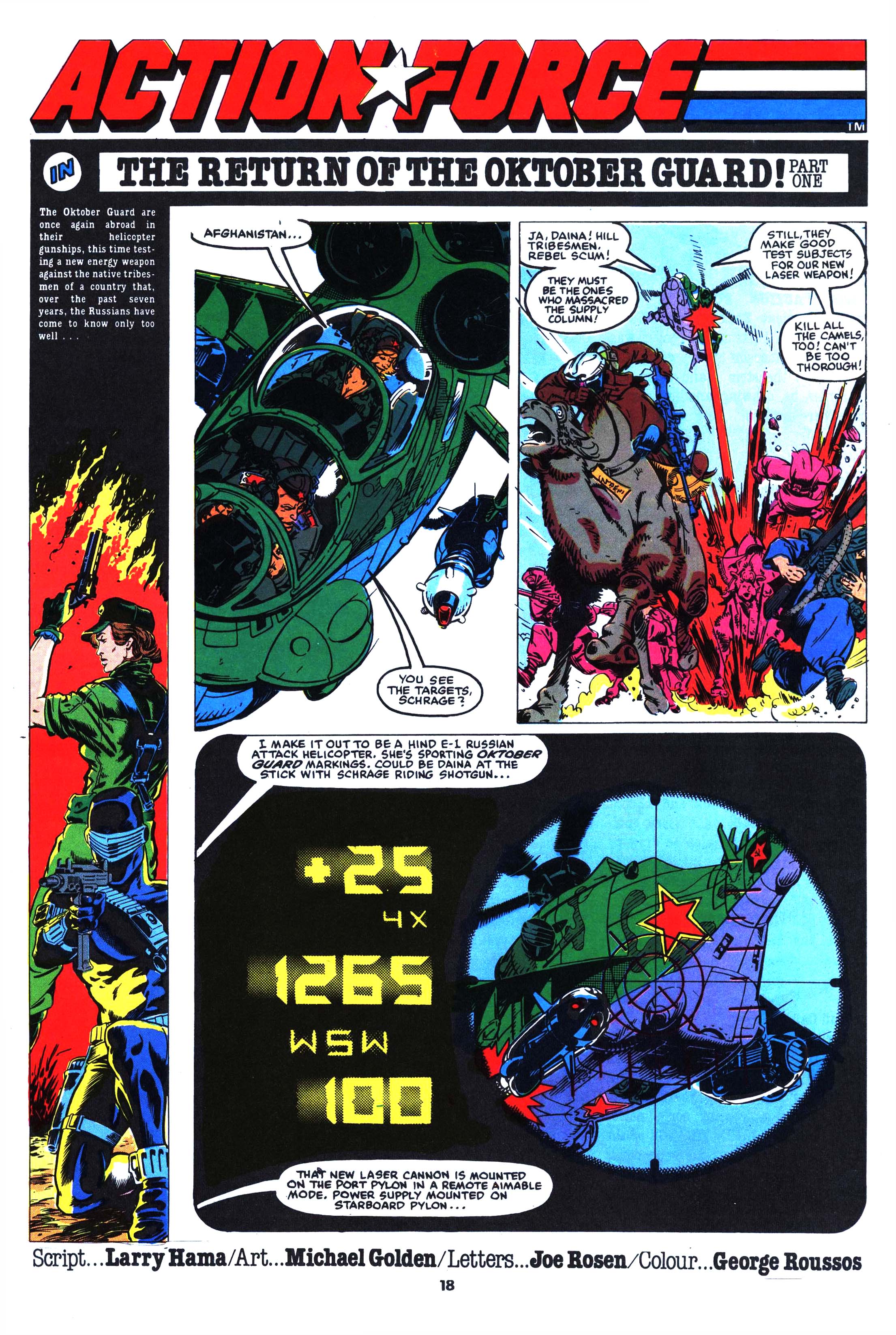Read online Action Force comic -  Issue #30 - 18