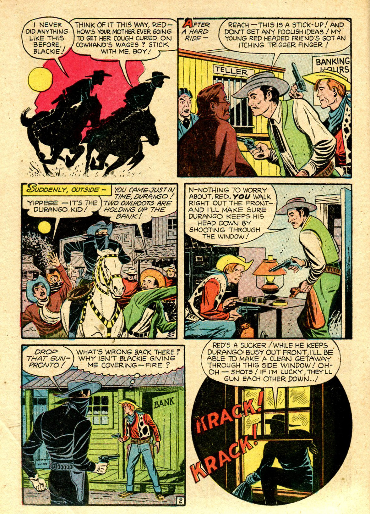 Read online Charles Starrett as The Durango Kid comic -  Issue #38 - 4