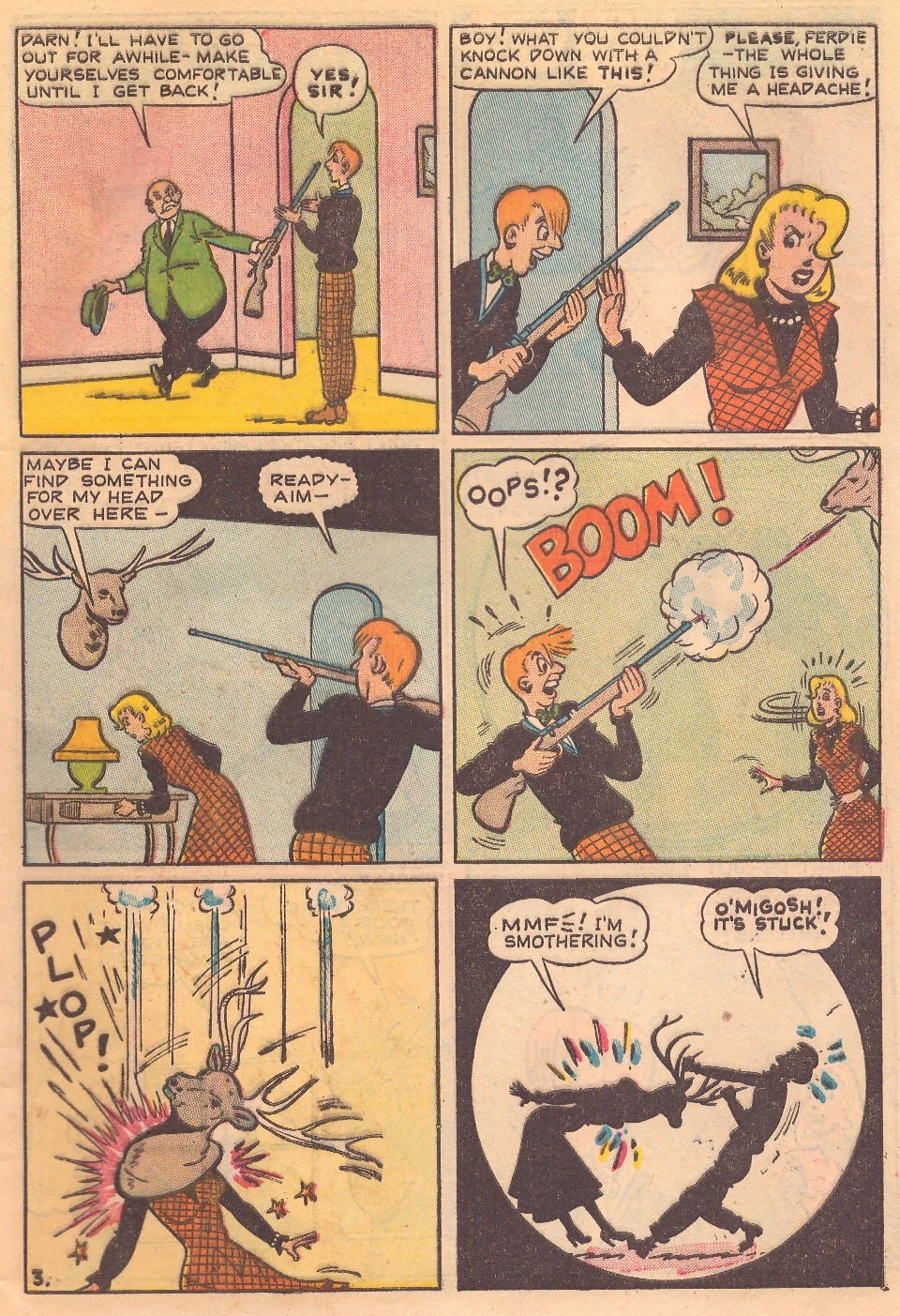 Read online Suzie Comics comic -  Issue #70 - 6