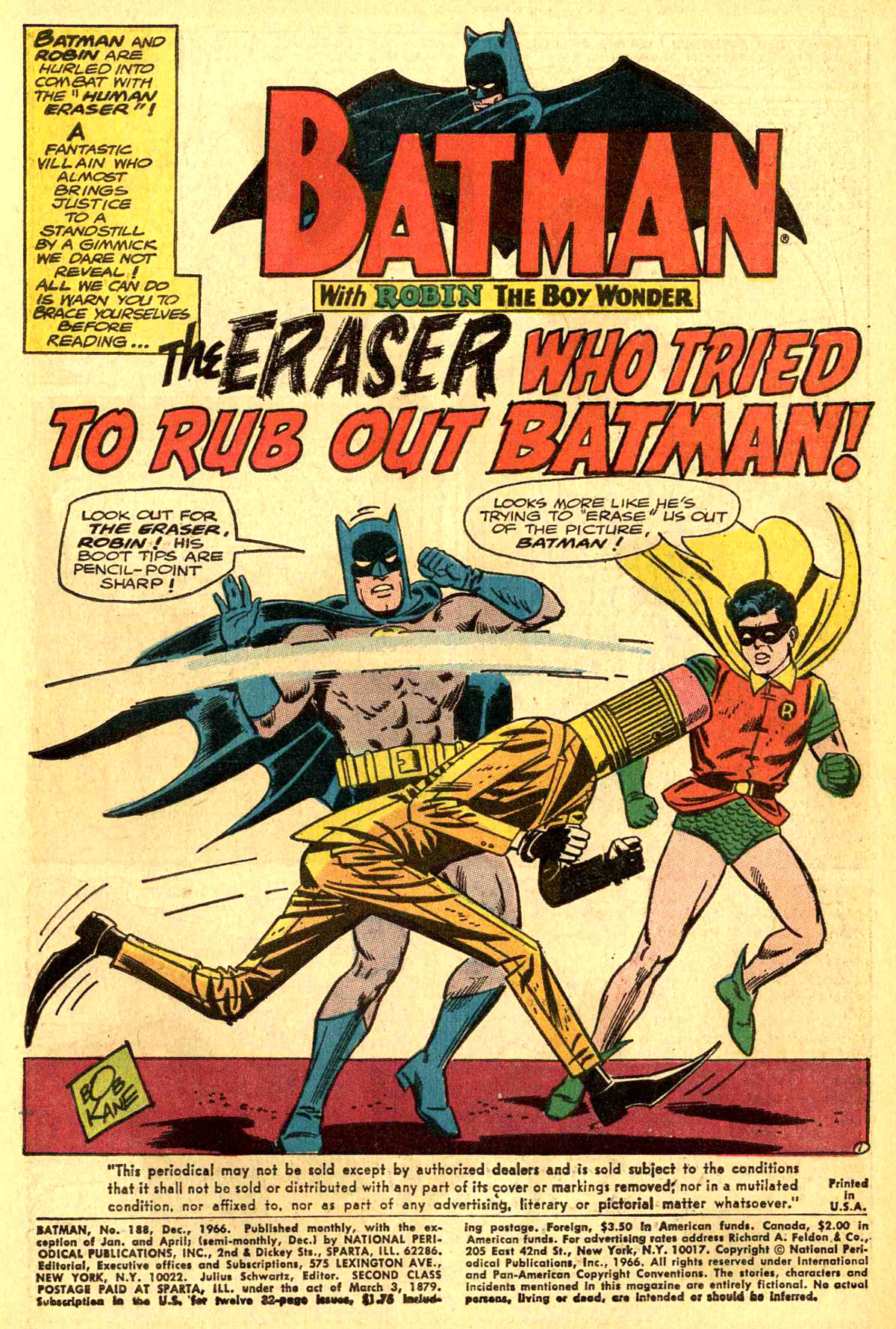 Read online Batman (1940) comic -  Issue #188 - 3