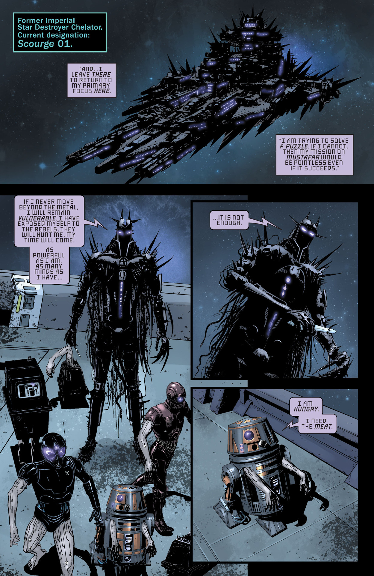 Read online Star Wars: Dark Droids comic -  Issue #3 - 7