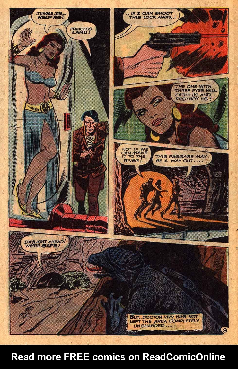 Read online Jungle Jim (1969) comic -  Issue #23 - 12