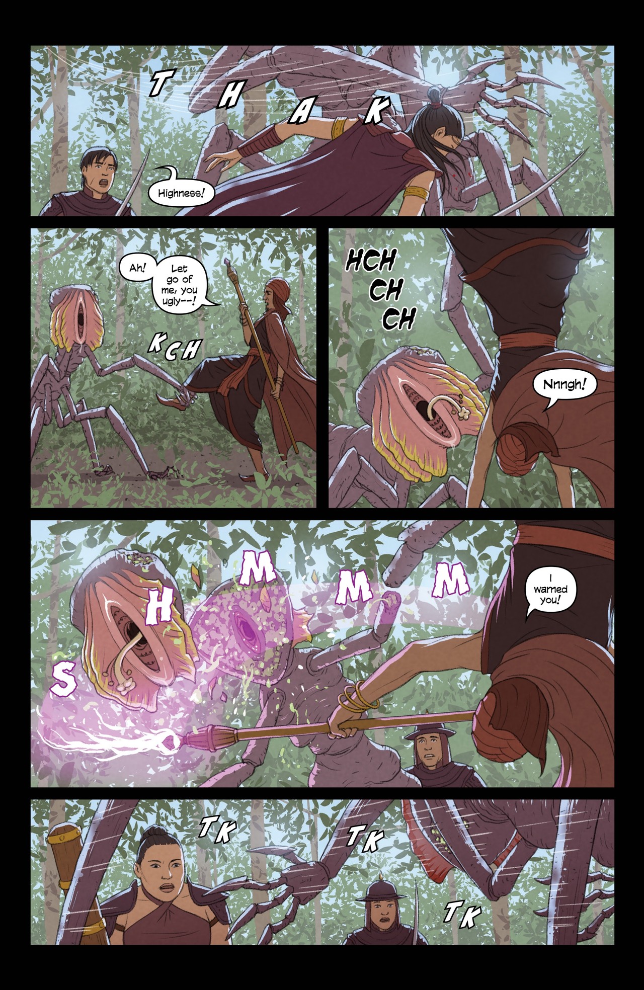Read online Quest comic -  Issue #4 - 7
