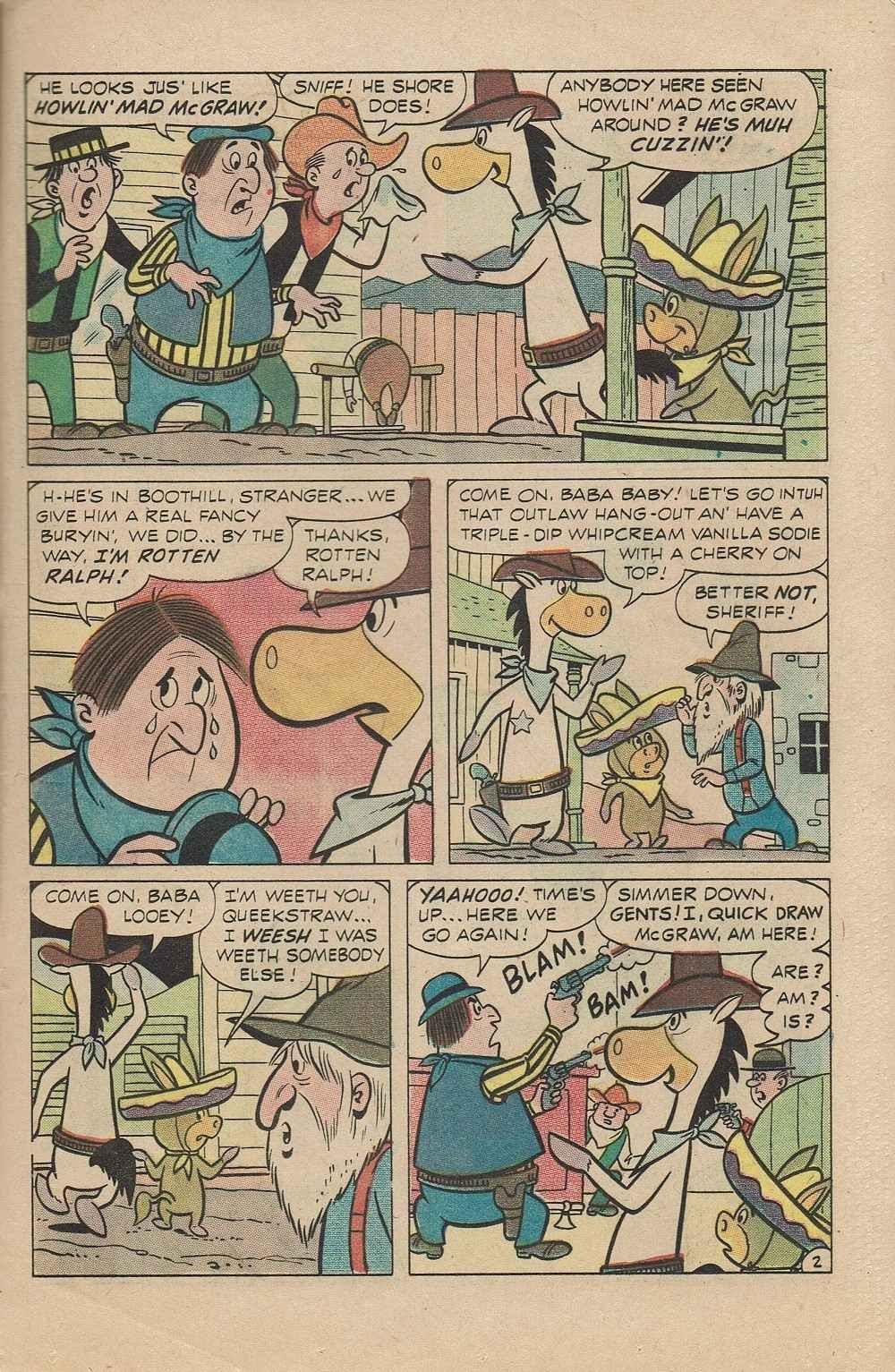 Read online Quick Draw McGraw comic -  Issue #2 - 17