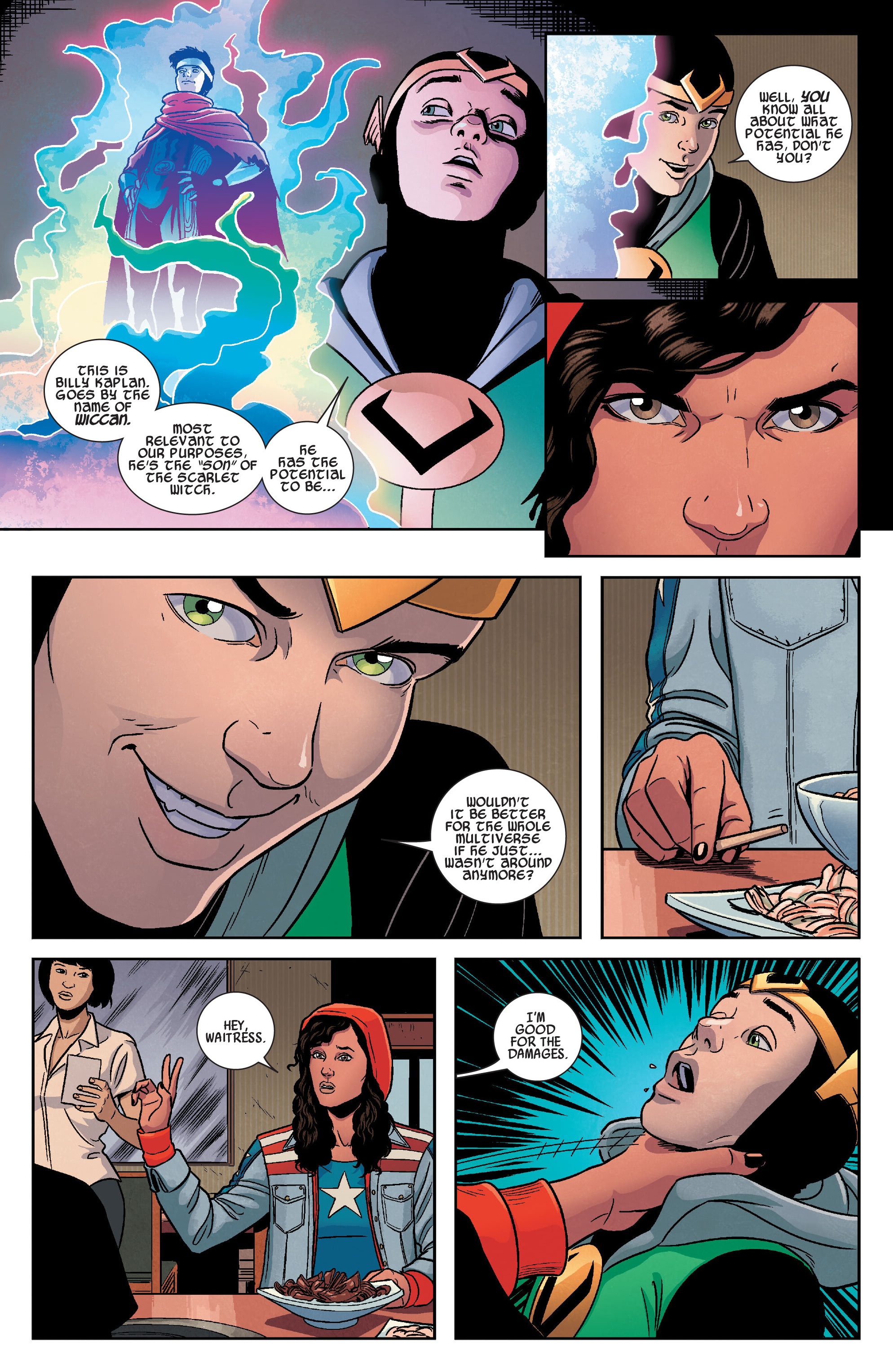 Read online Marvel-Verse: America Chavez comic -  Issue # TPB - 11
