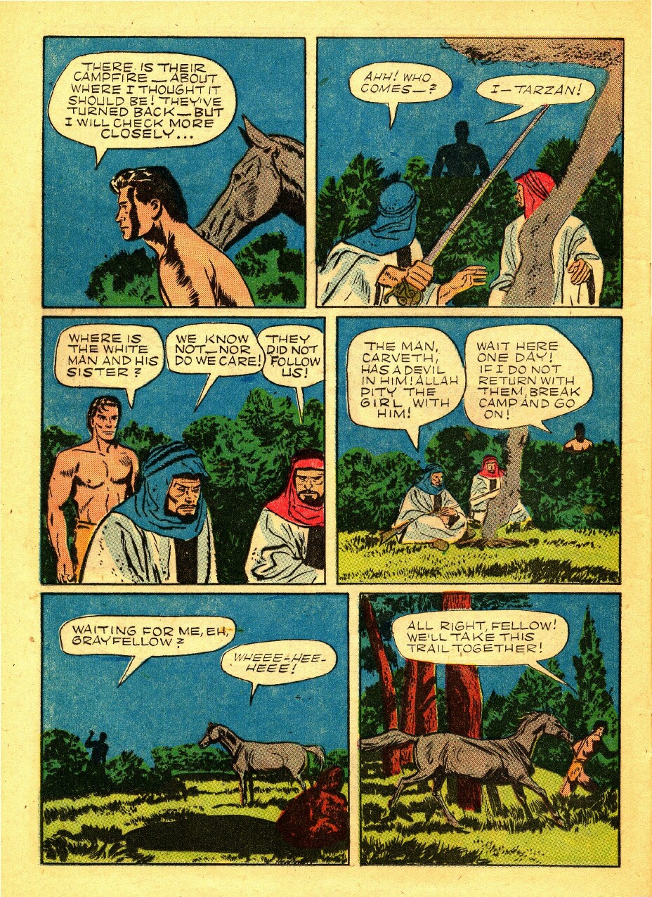 Read online Tarzan (1948) comic -  Issue #38 - 32