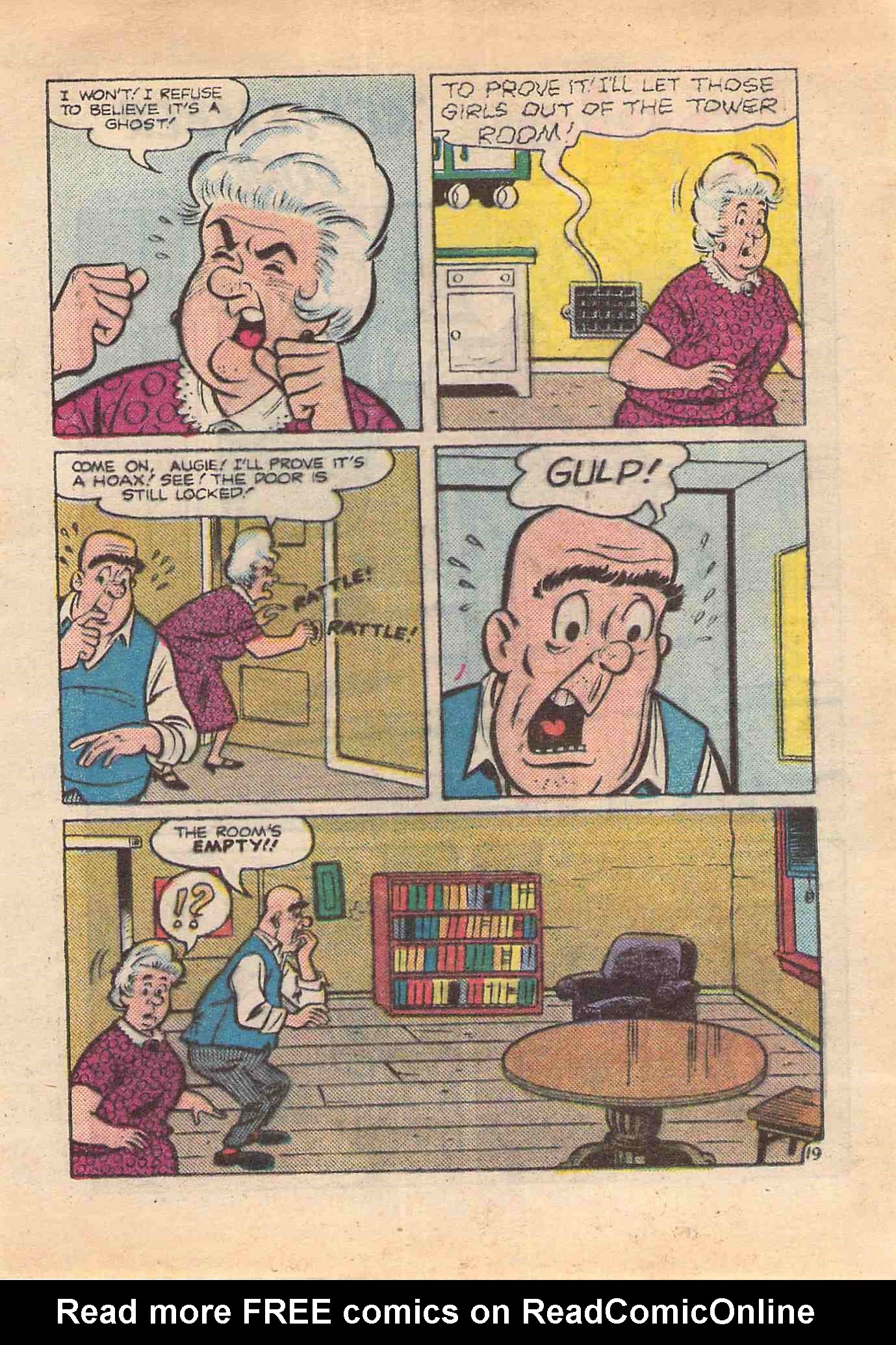 Read online Archie's Double Digest Magazine comic -  Issue #32 - 136
