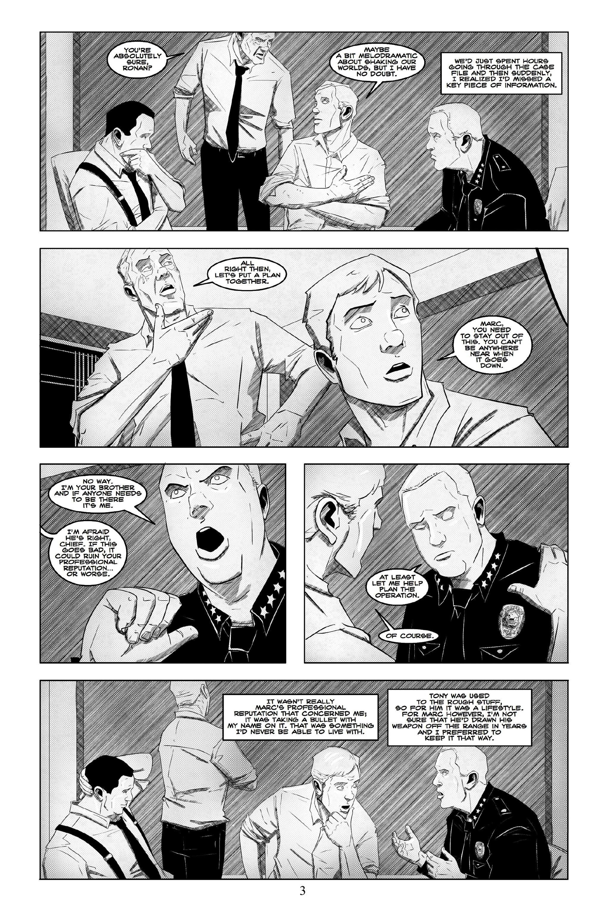 Read online Two Redheads & A Dead Blonde comic -  Issue #5 - 4