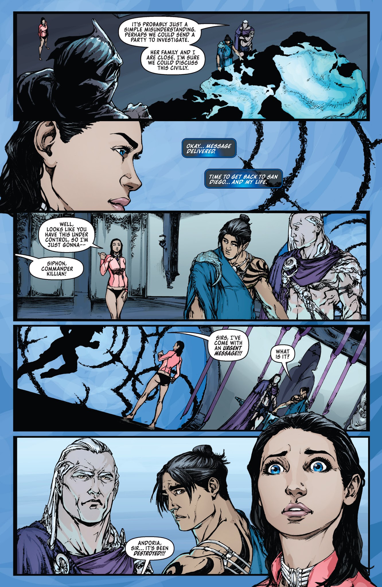 Read online Michael Turner's Fathom (2013) comic -  Issue #3 - 8
