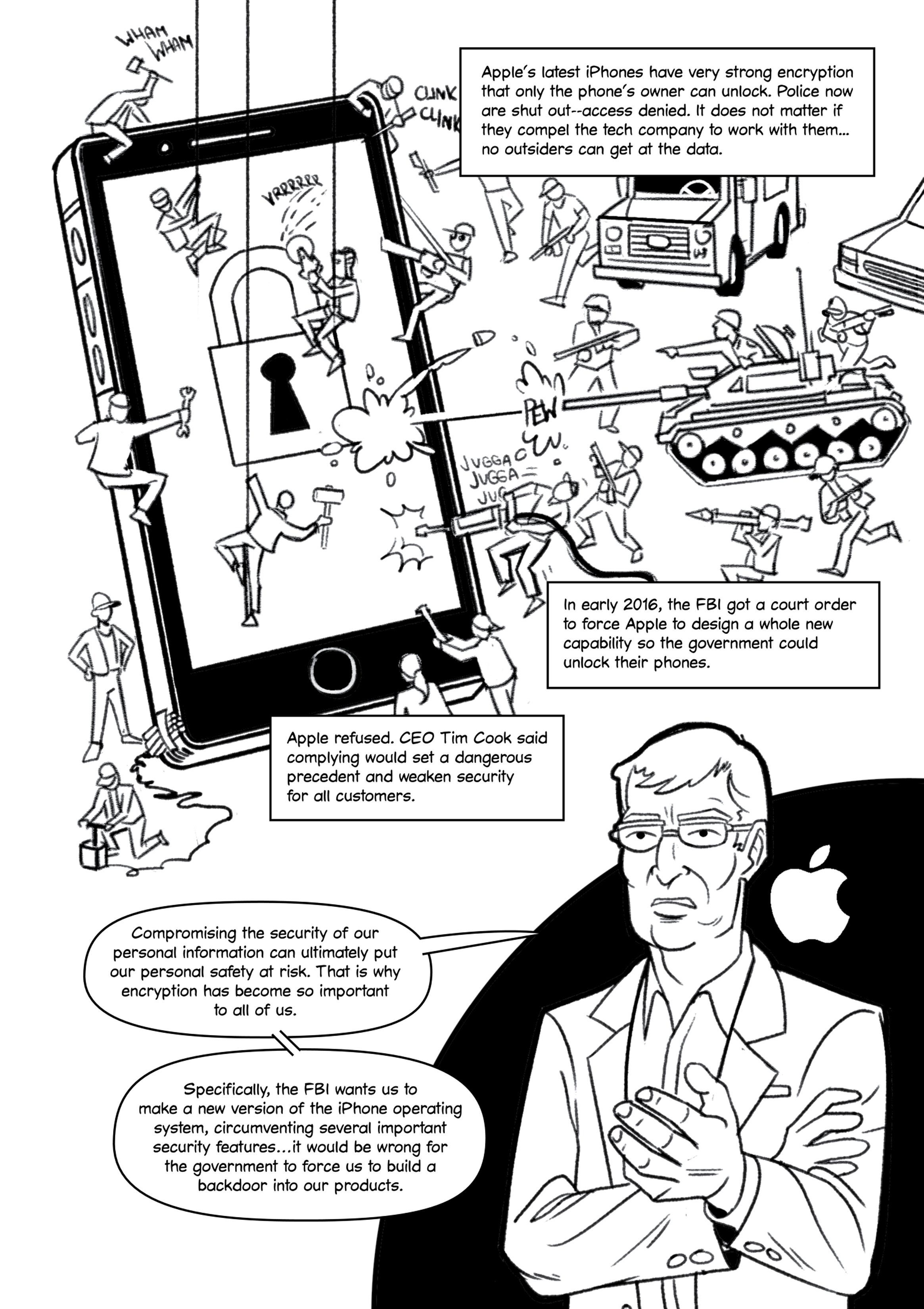 Read online The Machine Never Blinks: A Graphic History of Spying and Surveillance comic -  Issue # TPB - 119