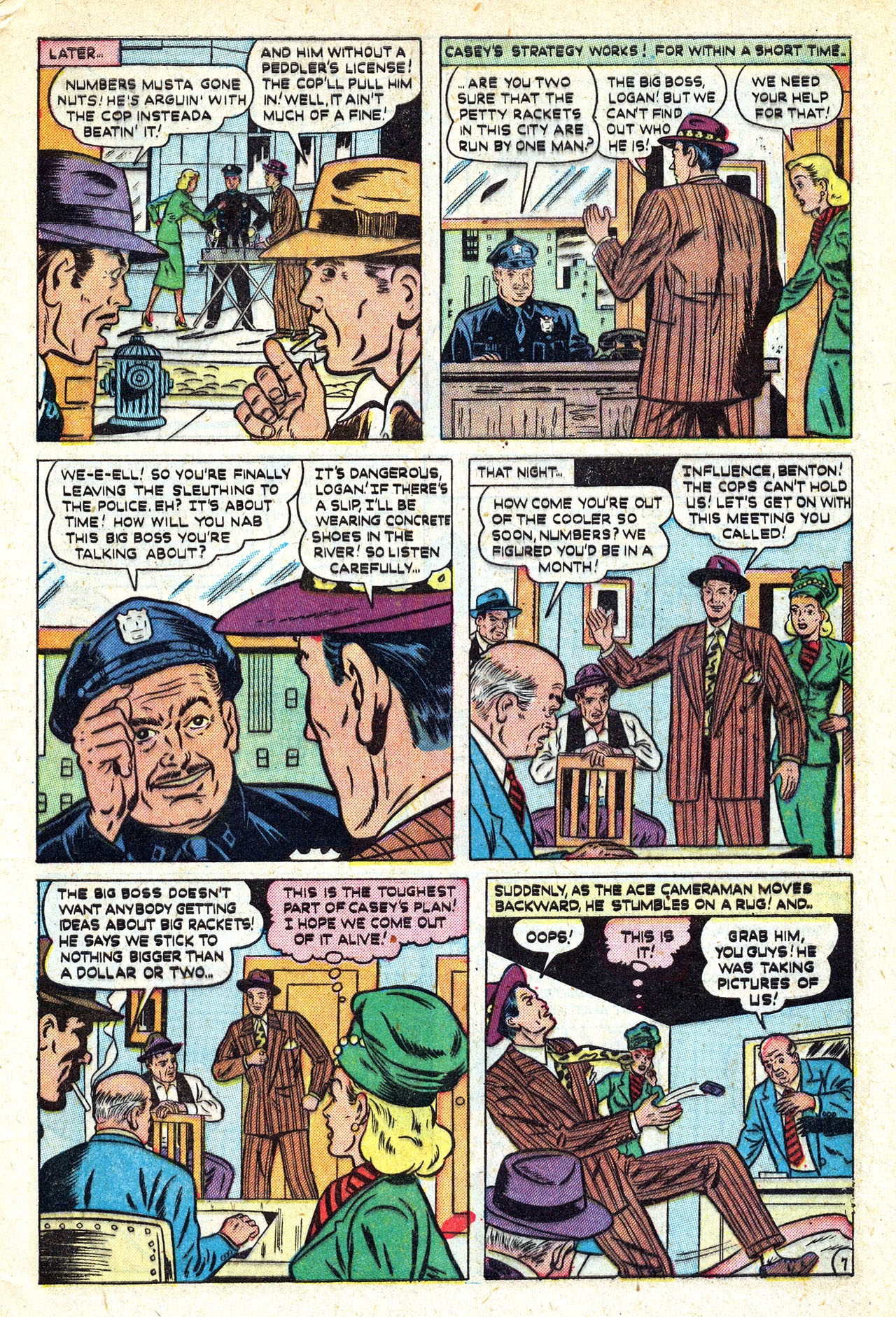 Read online Casey Crime Photographer comic -  Issue #2 - 44