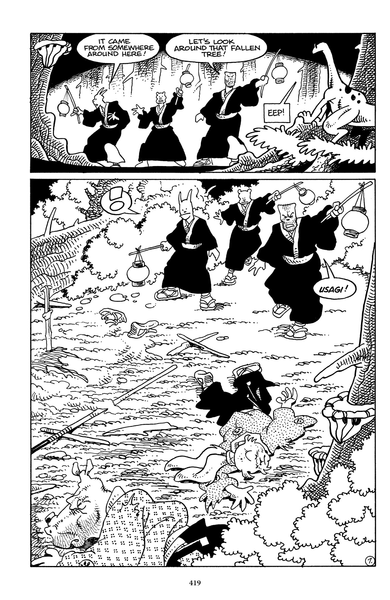 Read online The Usagi Yojimbo Saga comic -  Issue # TPB 2 - 413