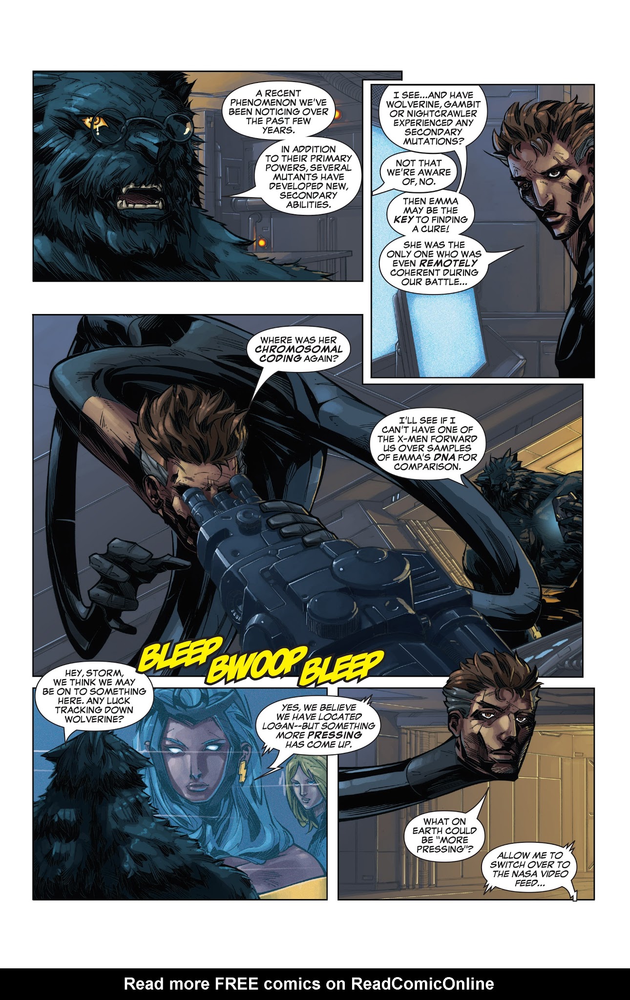 Read online X-Men/Fantastic Four comic -  Issue #3 - 21