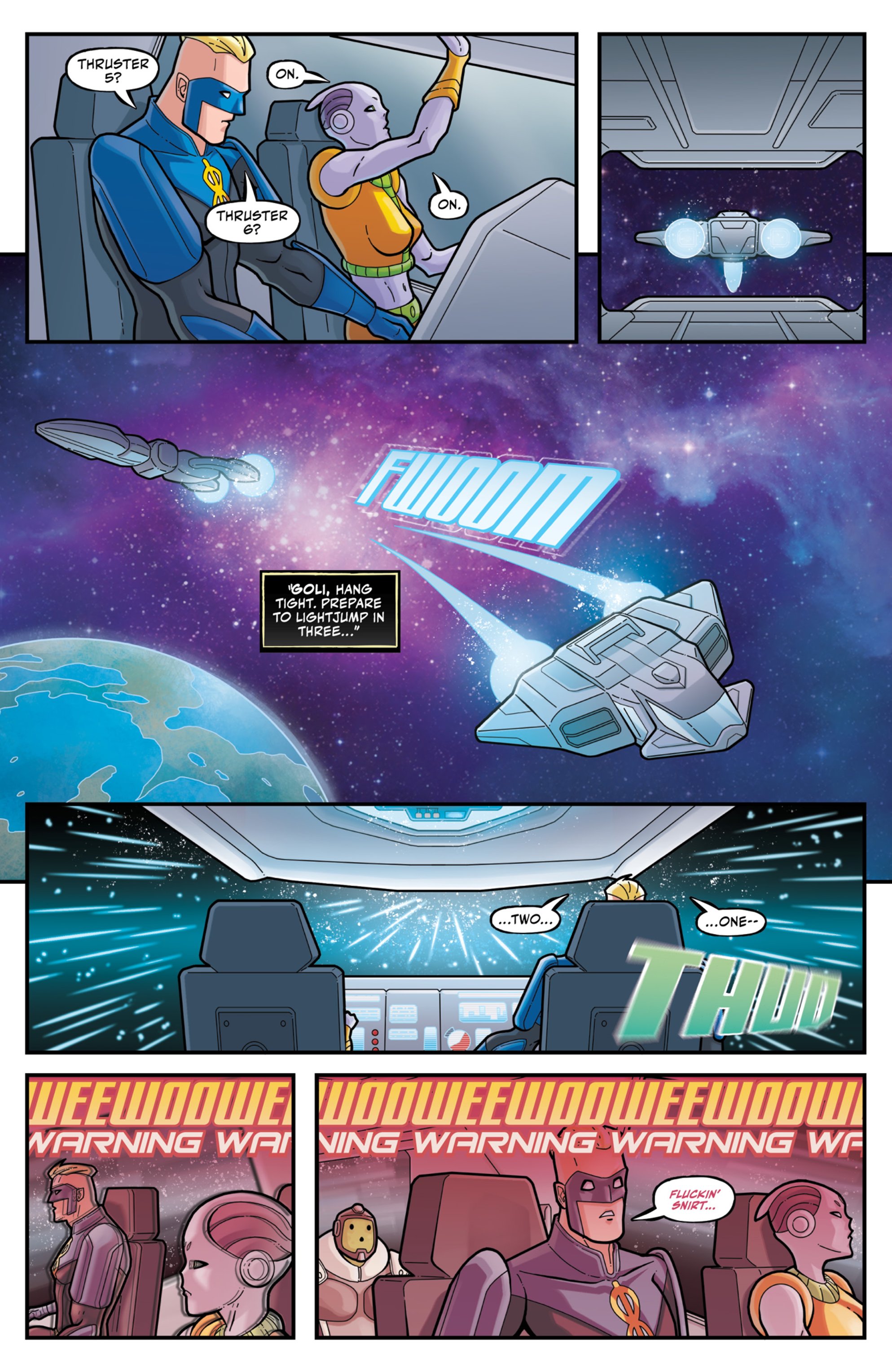 Read online Keepers Of The Cosmos comic -  Issue #1 - 19
