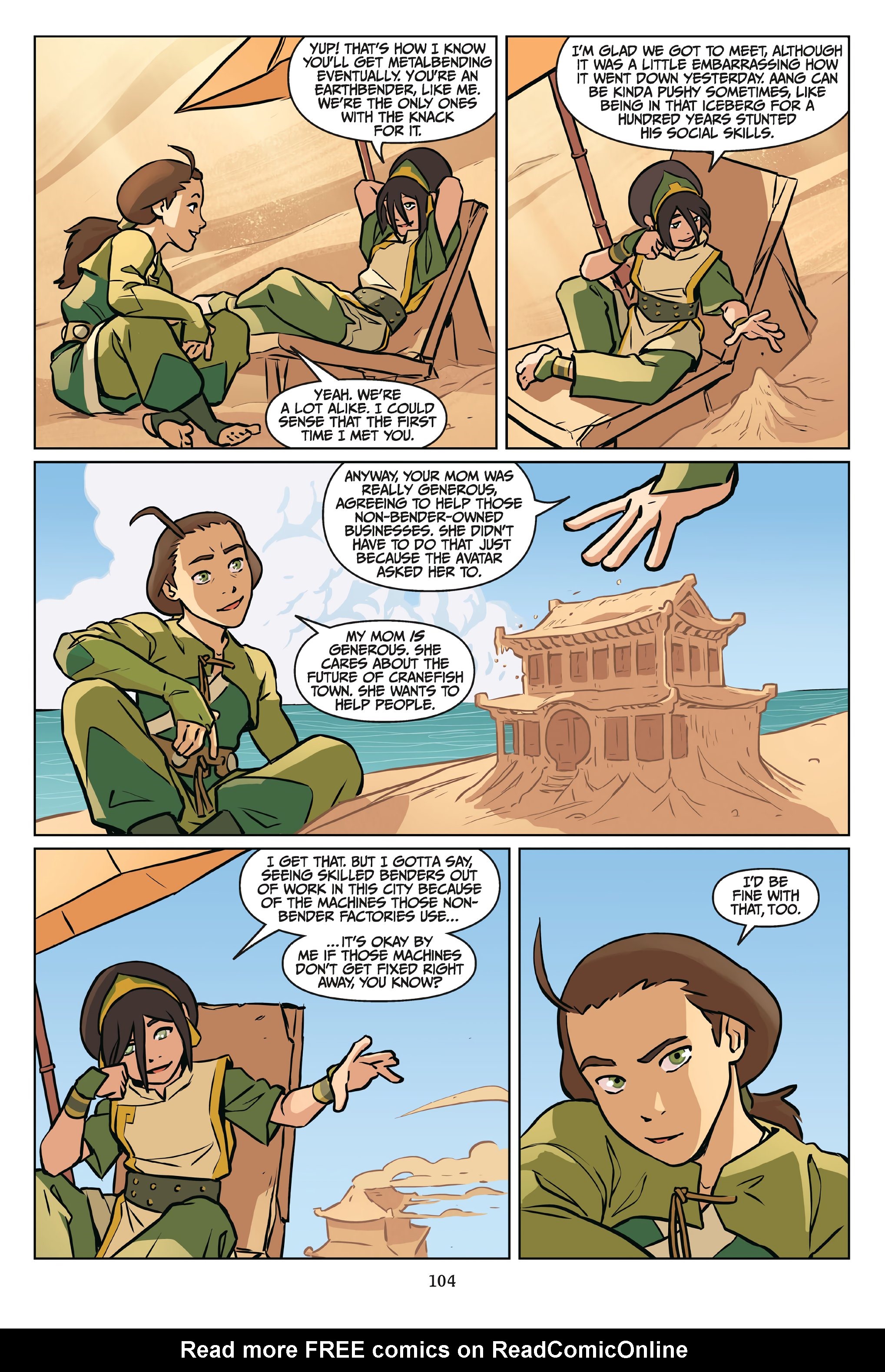 Read online Nickelodeon Avatar: The Last Airbender - Imbalance comic -  Issue # _Omnibus (Part 2) - 5